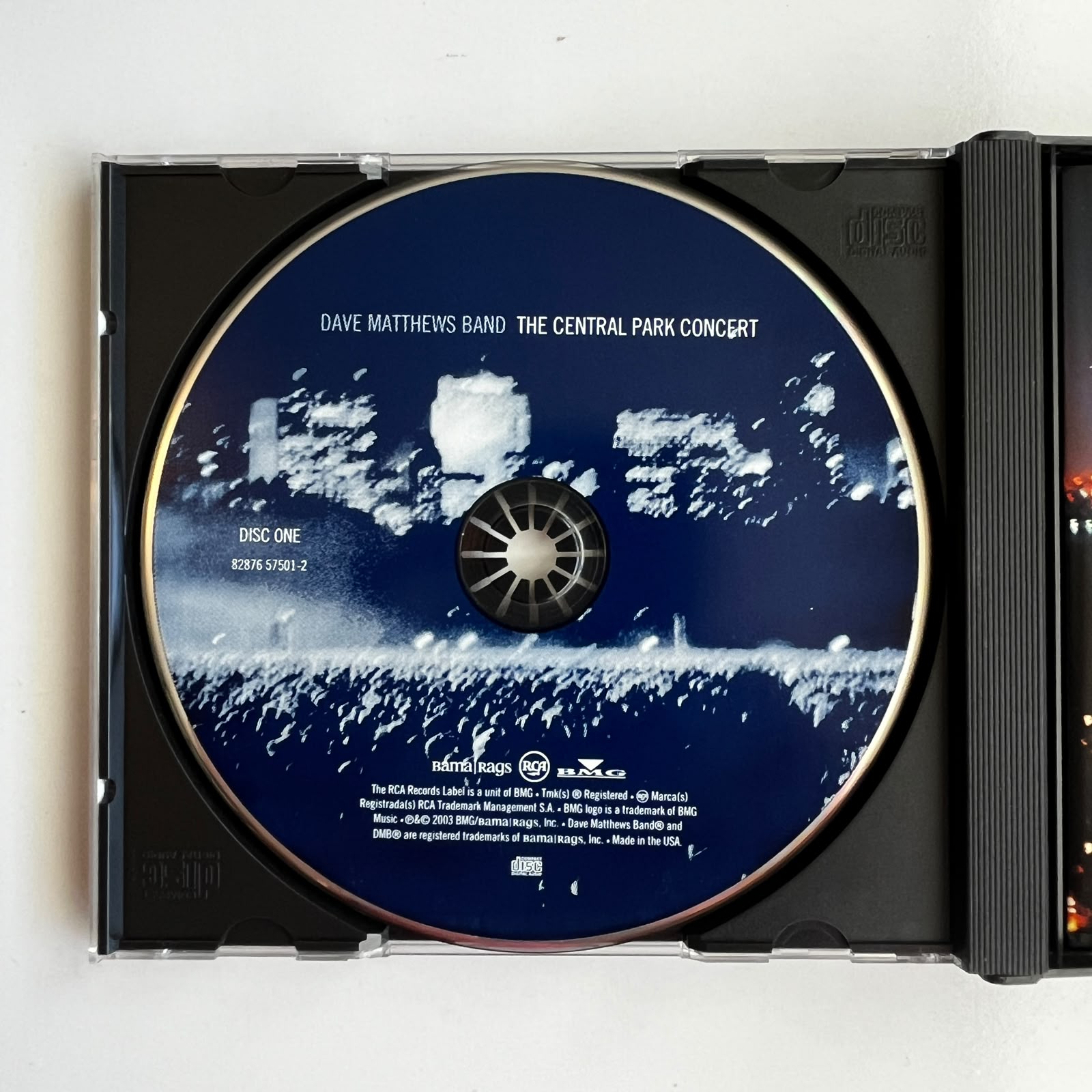 CD Dave Matthews Band – The Central Park Concert - Triplo Importado - Imagem 3