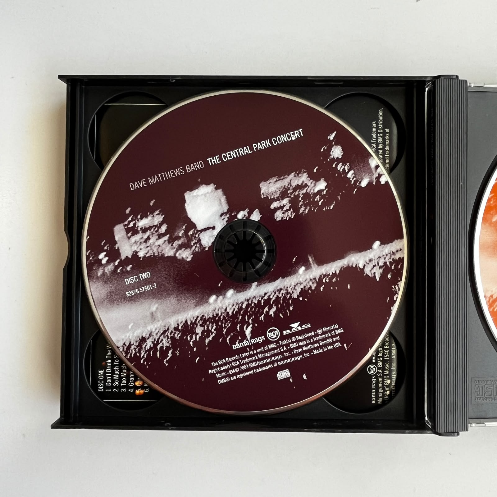 CD Dave Matthews Band – The Central Park Concert - Triplo Importado - Imagem 5