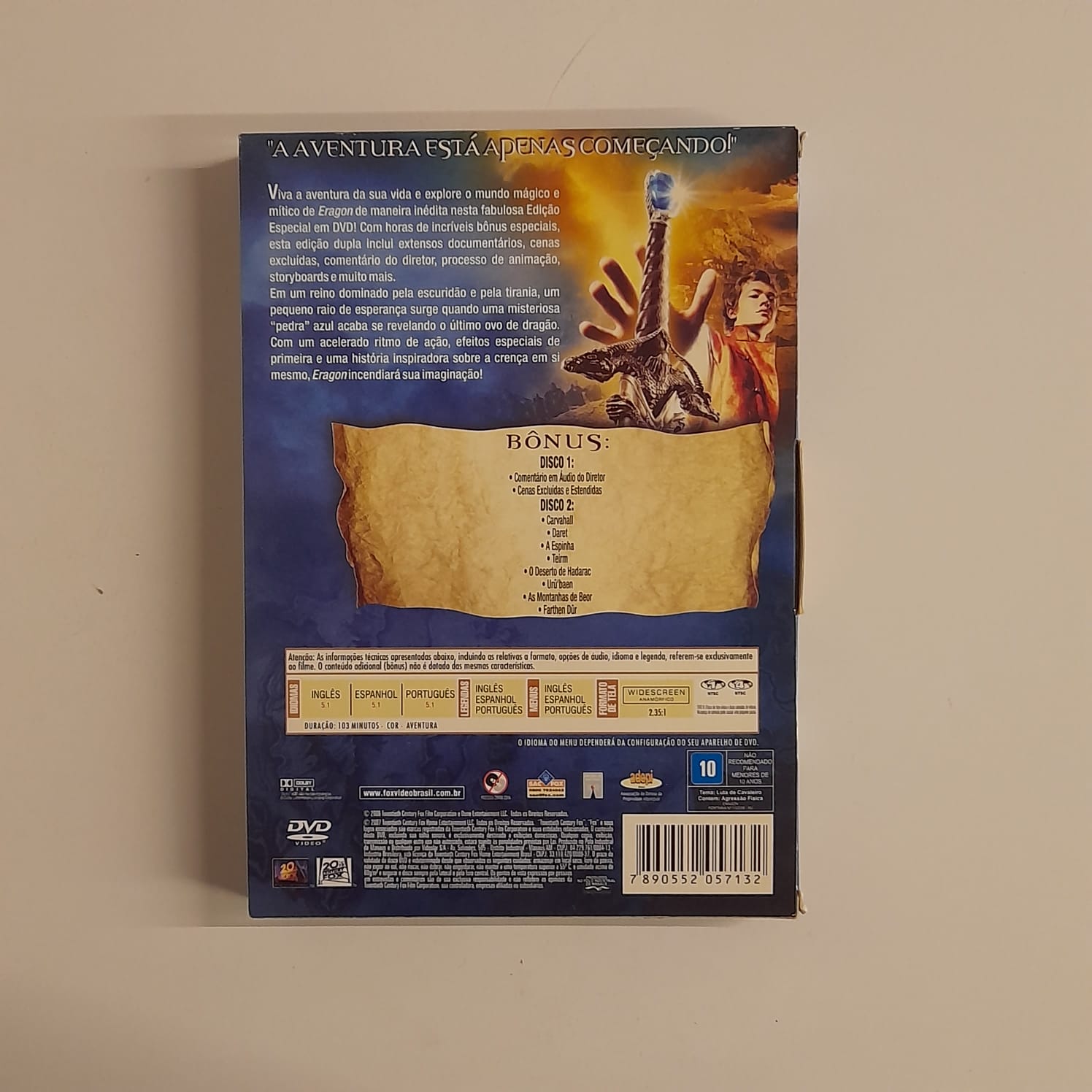 DVD Eragon - Duplo - Imagem 2