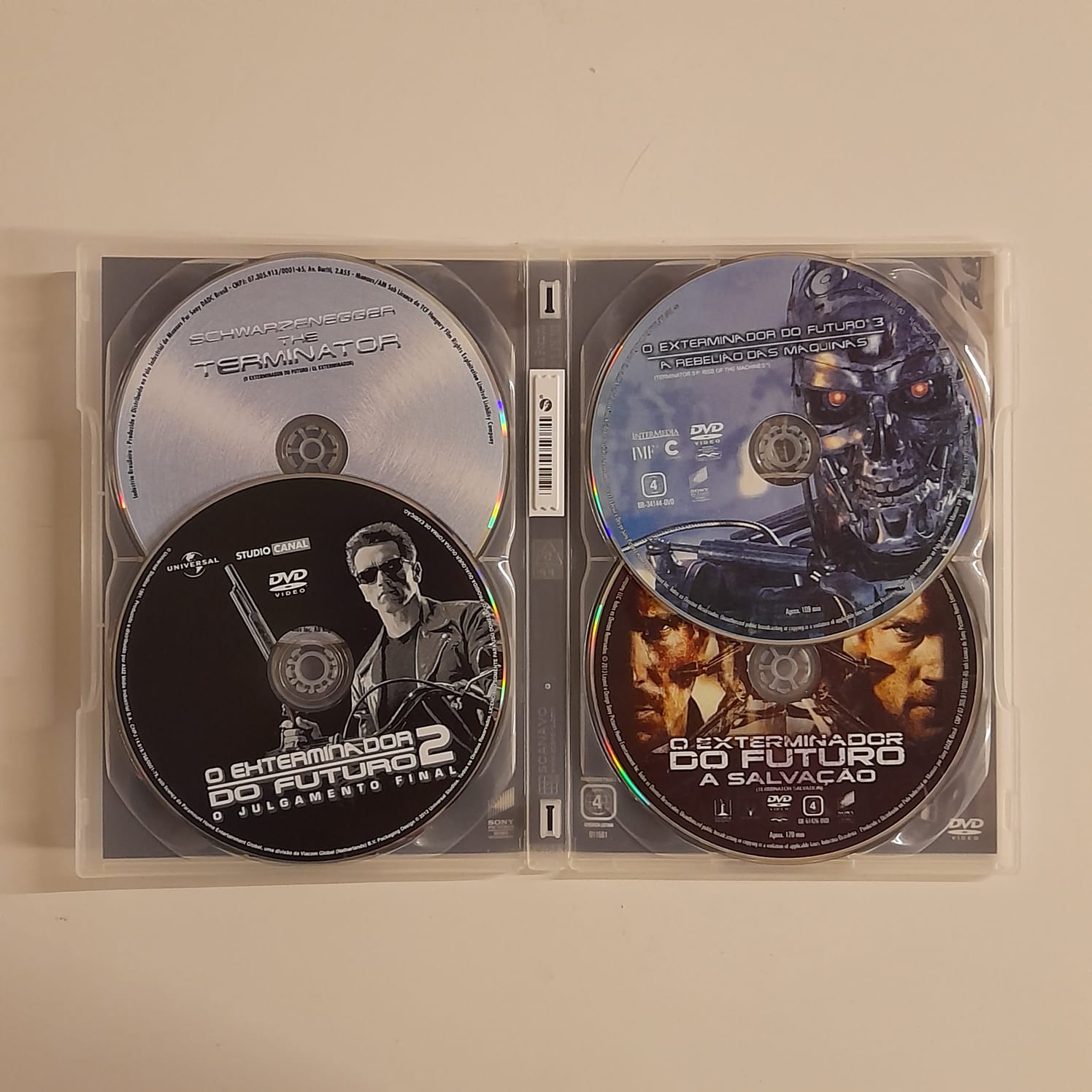 Box DVDs O Exterminador do Futuro - Quadrilogia (4 DVDs) - Imagem 3