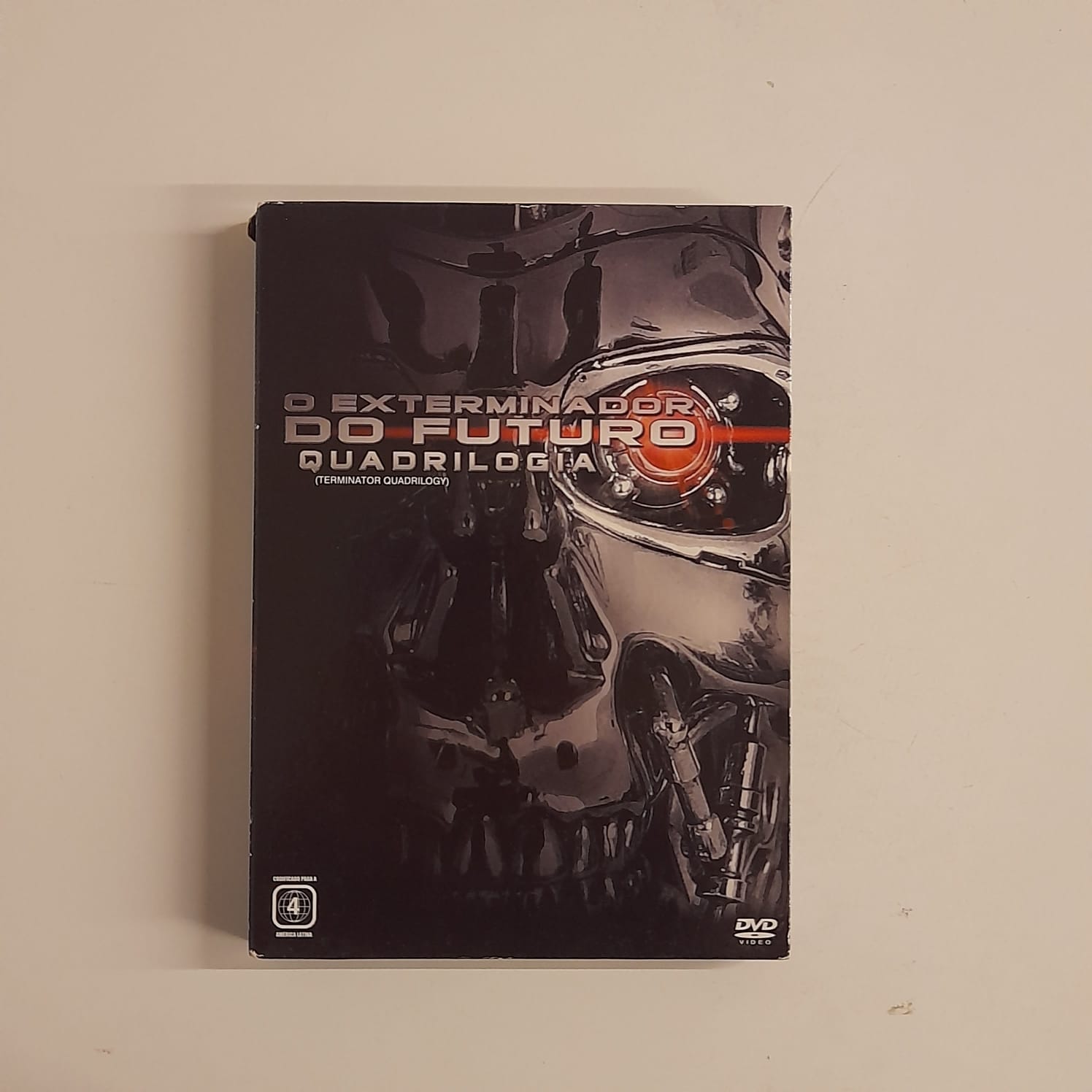 Box DVDs O Exterminador do Futuro - Quadrilogia (4 DVDs)