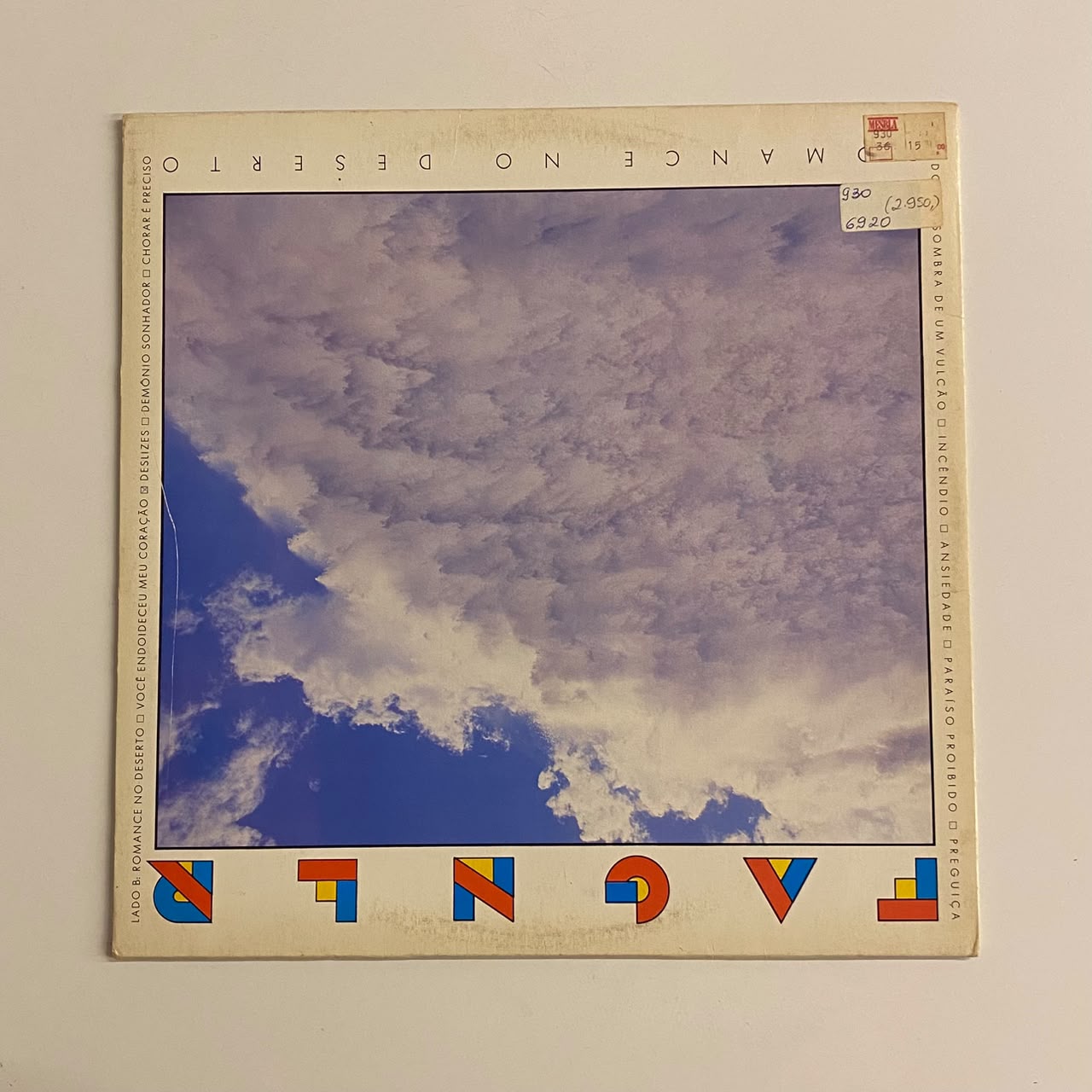 LP Fagner – Romance No Deserto - Imagem 2