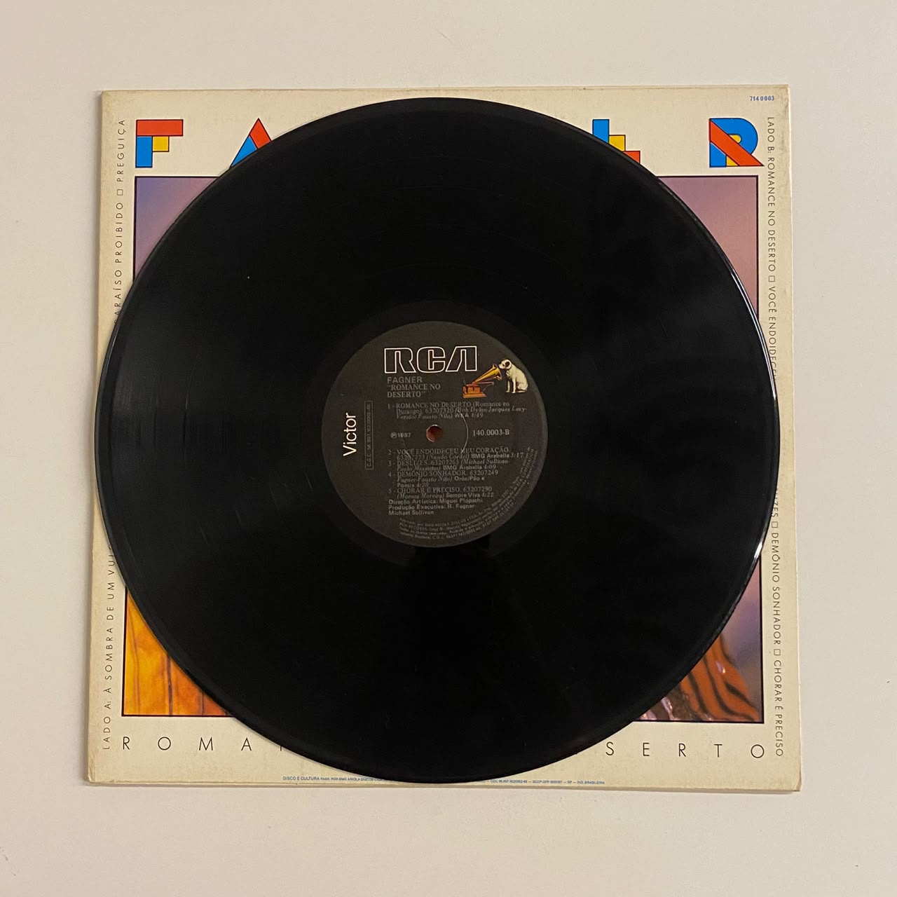 LP Fagner – Romance No Deserto - Imagem 4