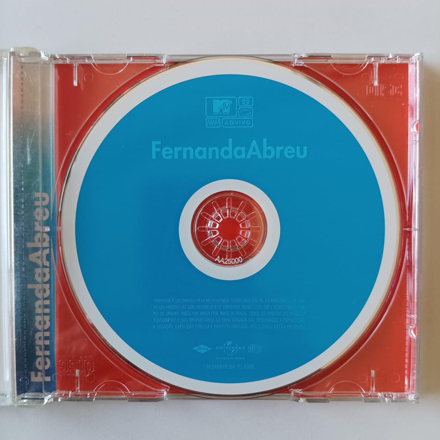 CD Fernanda Abreu - MTV Ao Vivo - Imagem 3
