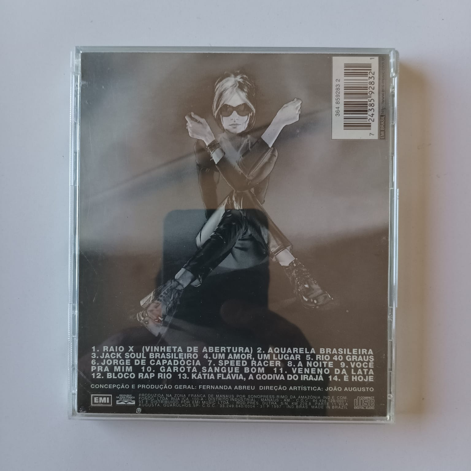CD Fernanda Abreu - Raio X - Imagem 2