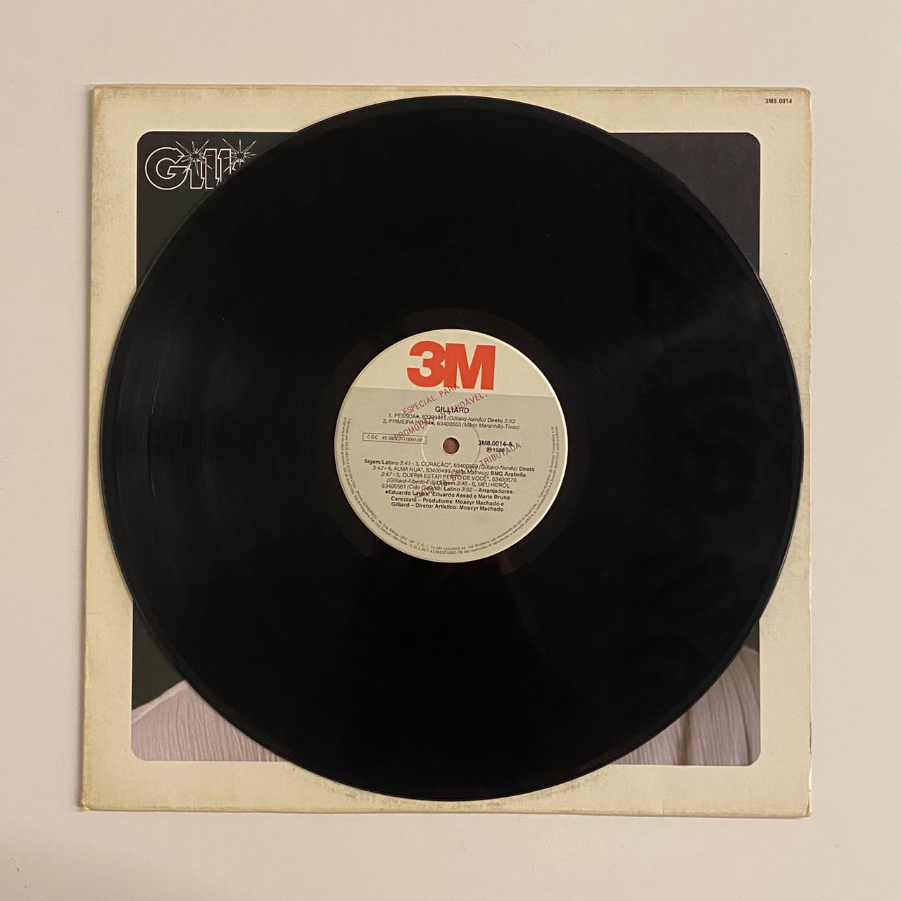 LP Gilliard – Gilliard (1988) - Imagem 3