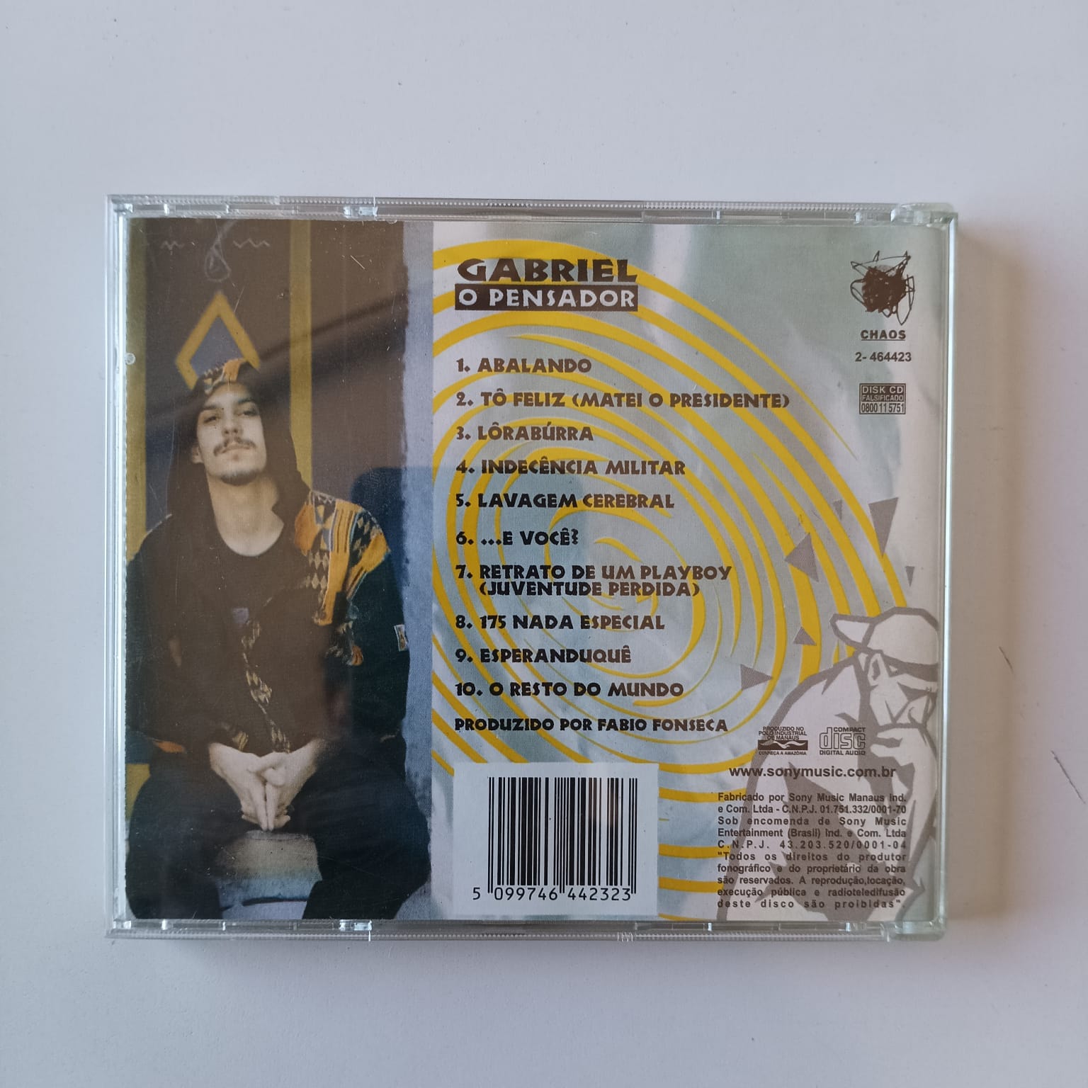 CD Gabriel O Pensador - Gabriel O Pensador - Imagem 2