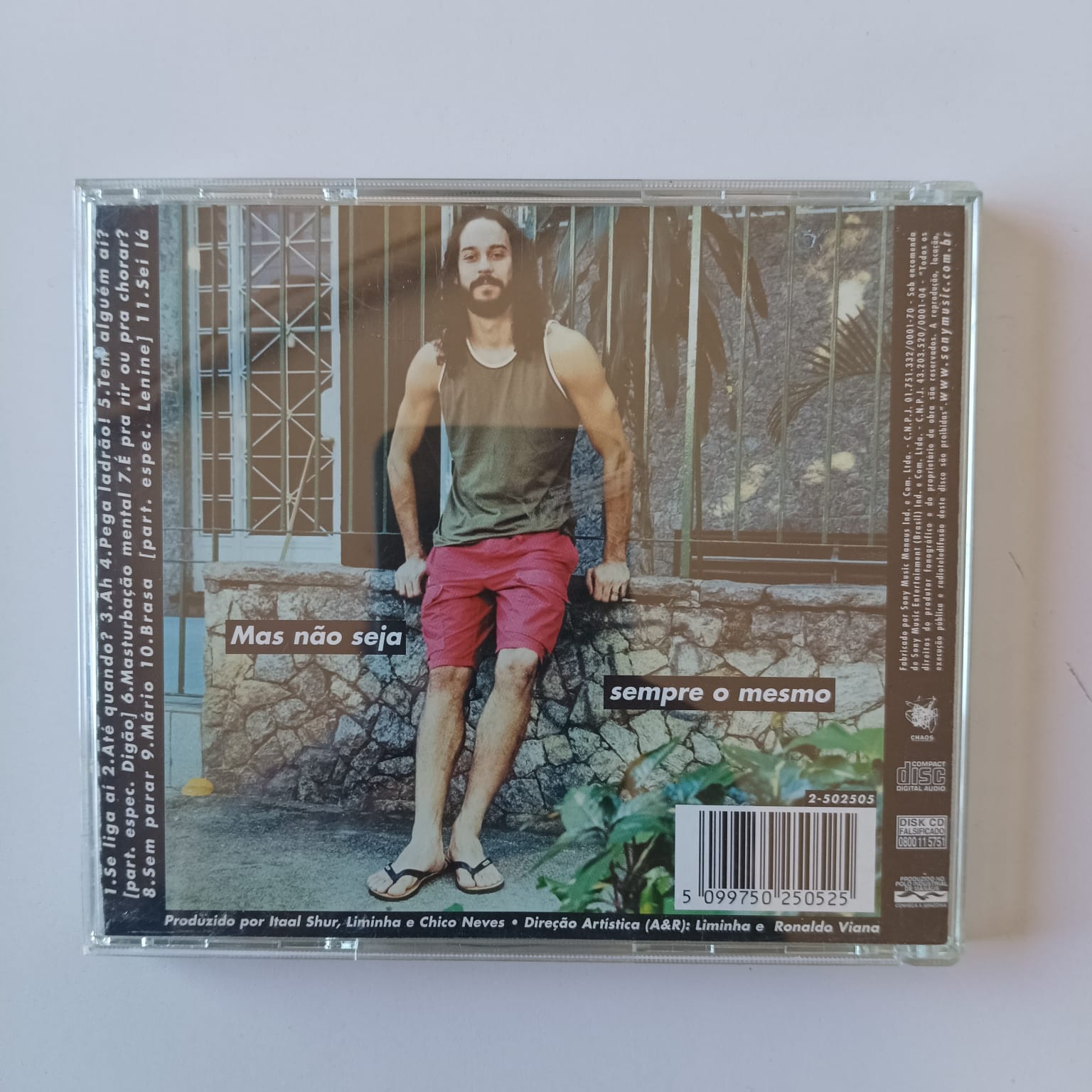 CD Gabriel O Pensador - Seja Você Mesmo - Imagem 2