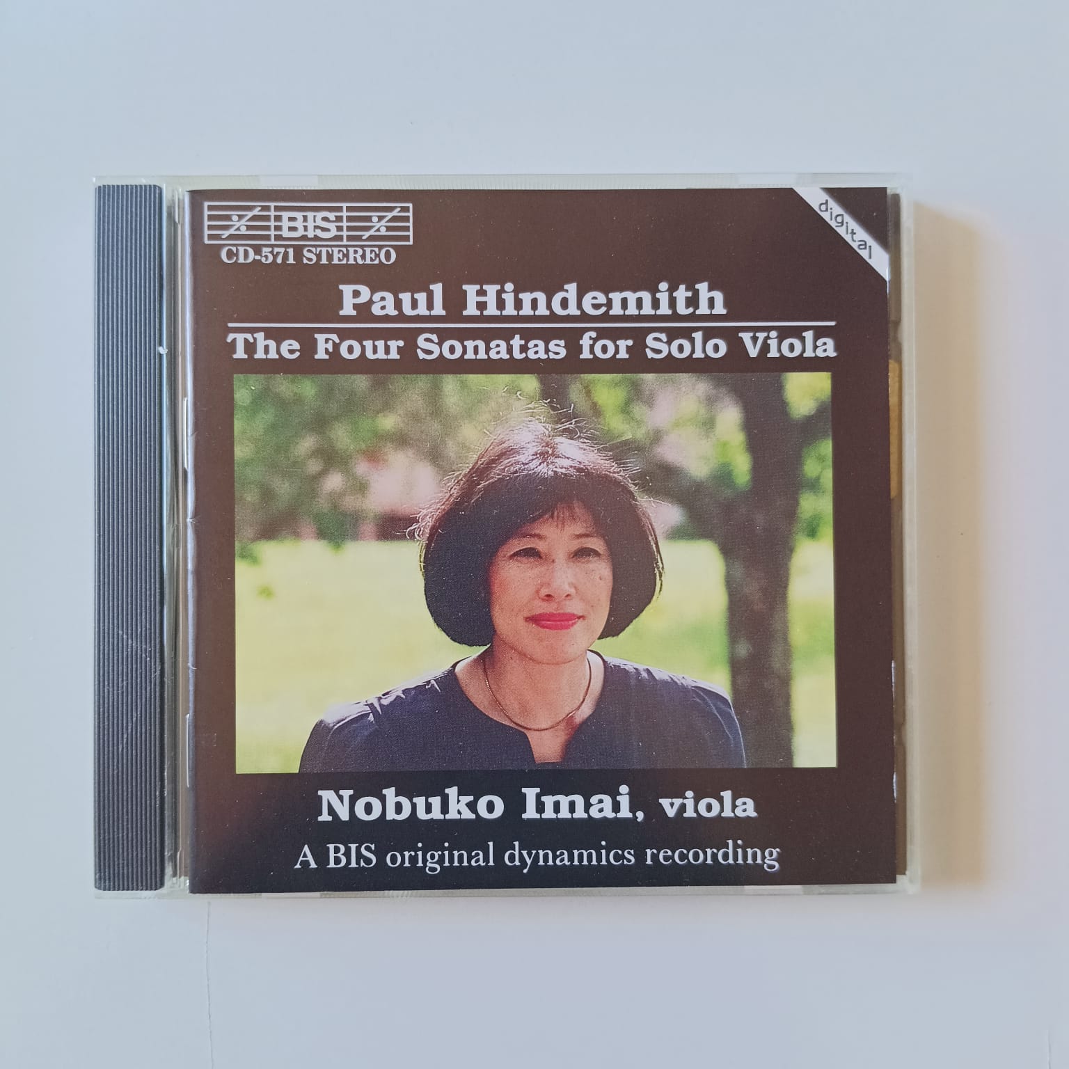 CD Hindemith - The Four Sonatas for Solo Viola - Nobuko Imai - Importado