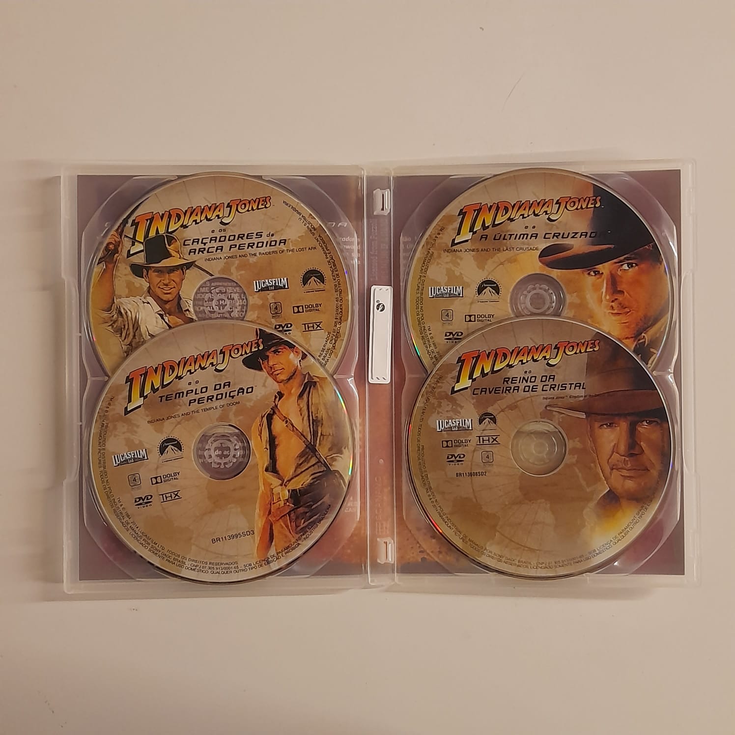 Box DVDs Indiana Jones - A Coleção Completa (4 DVDs) - Imagem 3
