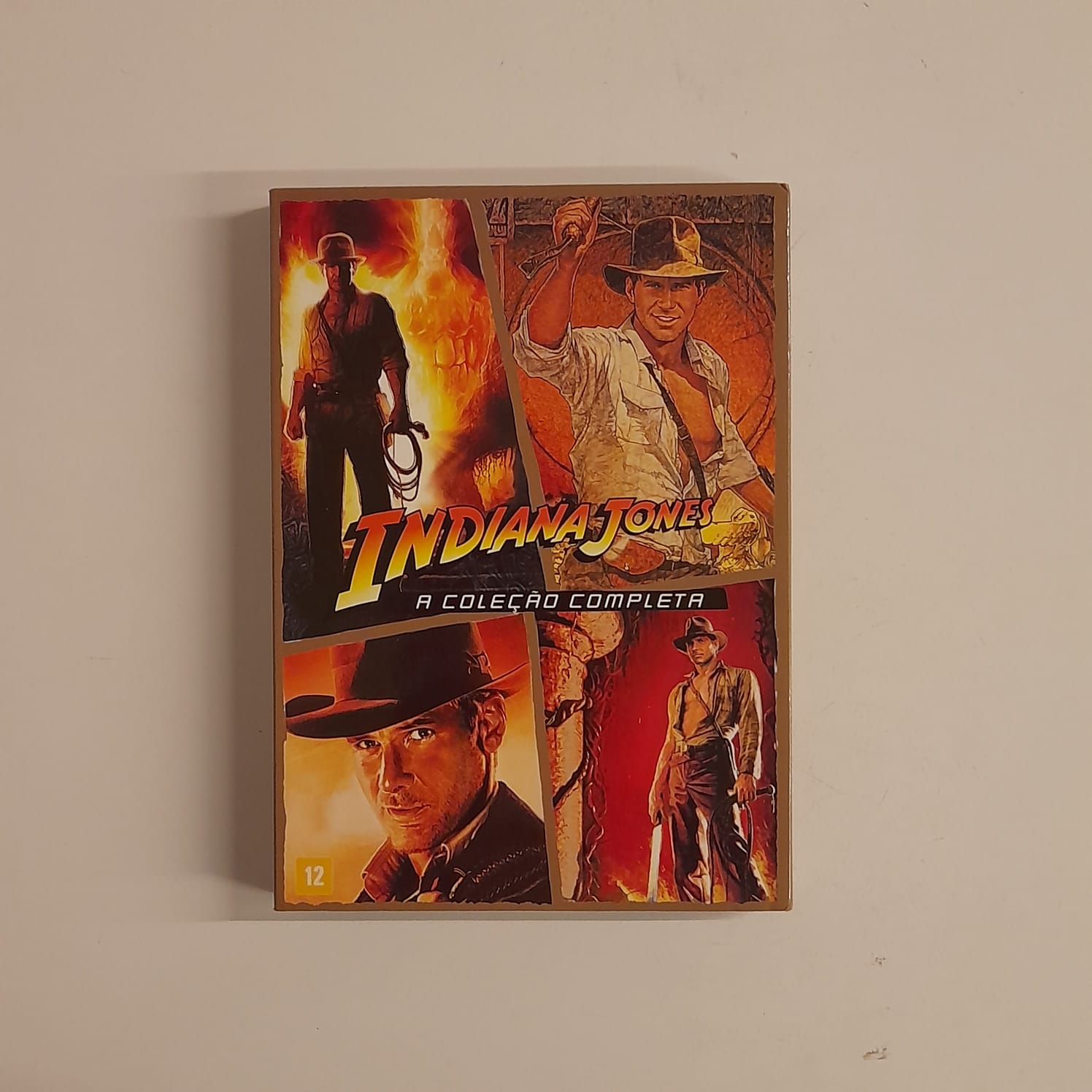 Box DVDs Indiana Jones - A Coleção Completa (4 DVDs)