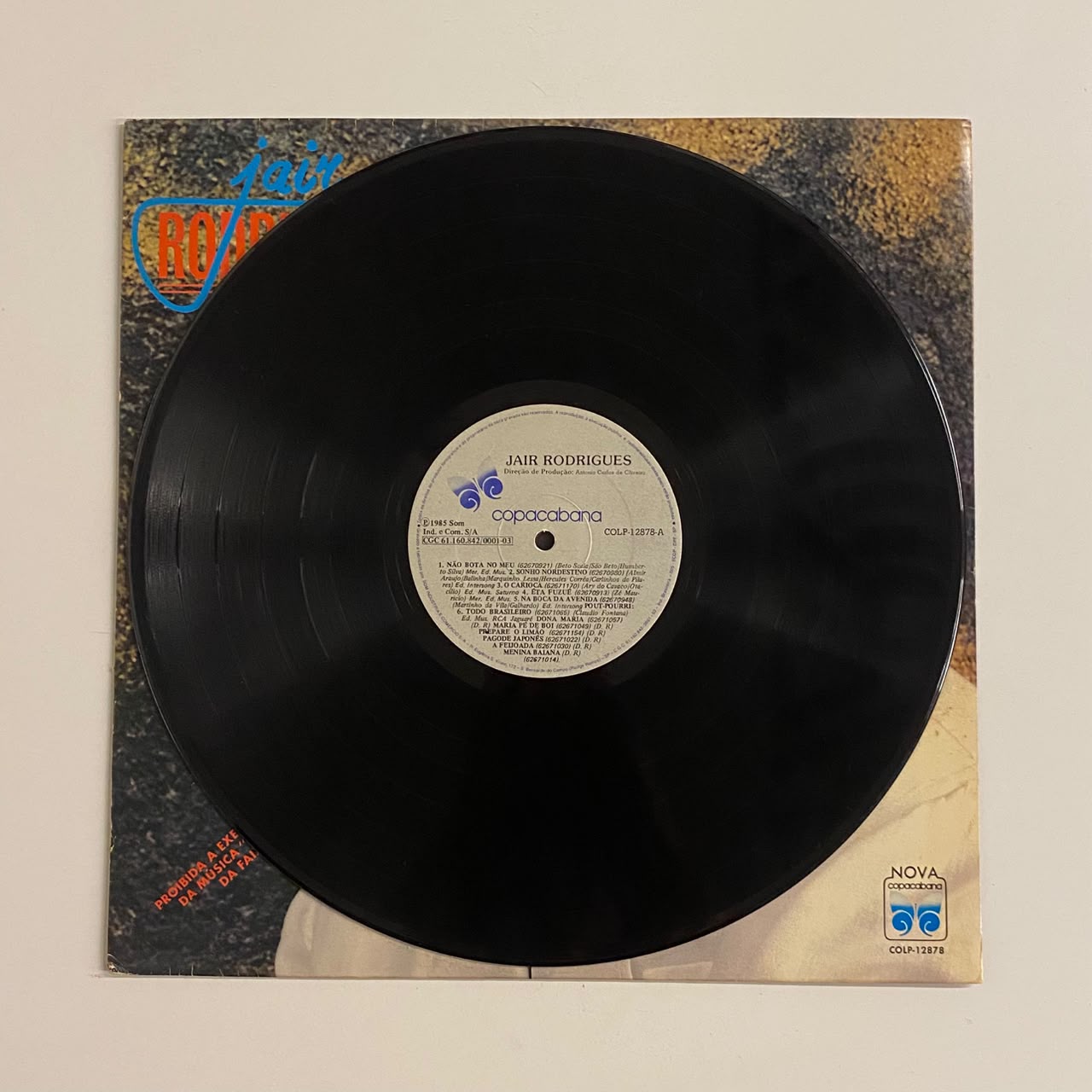 LP Jair Rodrigues – Jair Rodrigues (1985) - Imagem 3