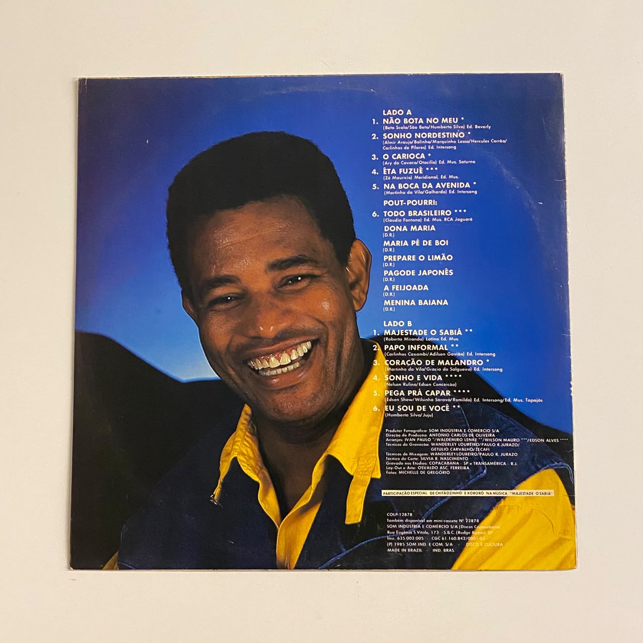 LP Jair Rodrigues – Jair Rodrigues (1985) - Imagem 2