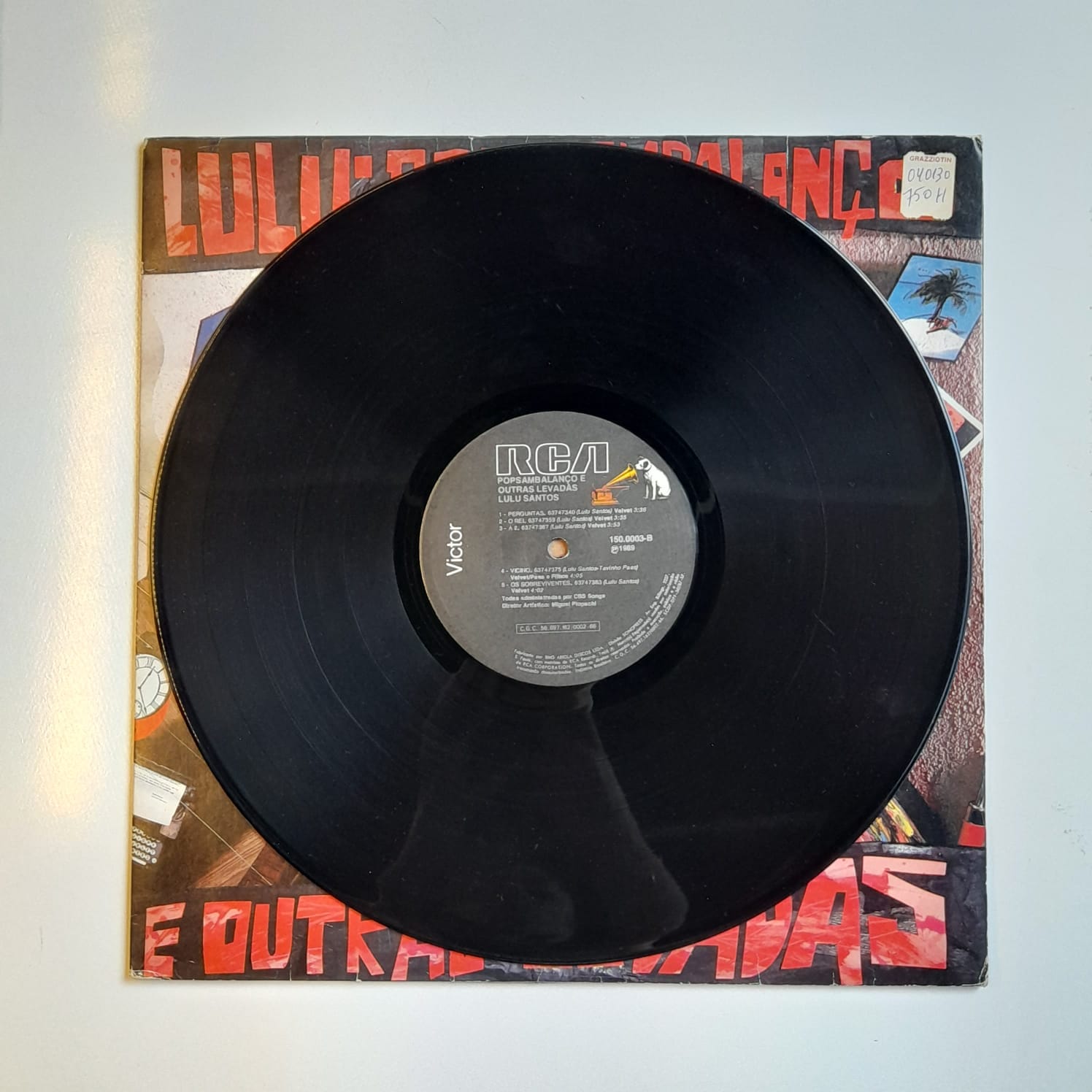 LP Lulu Santos – Popsambalanço E Outras Levadas - Imagem 4