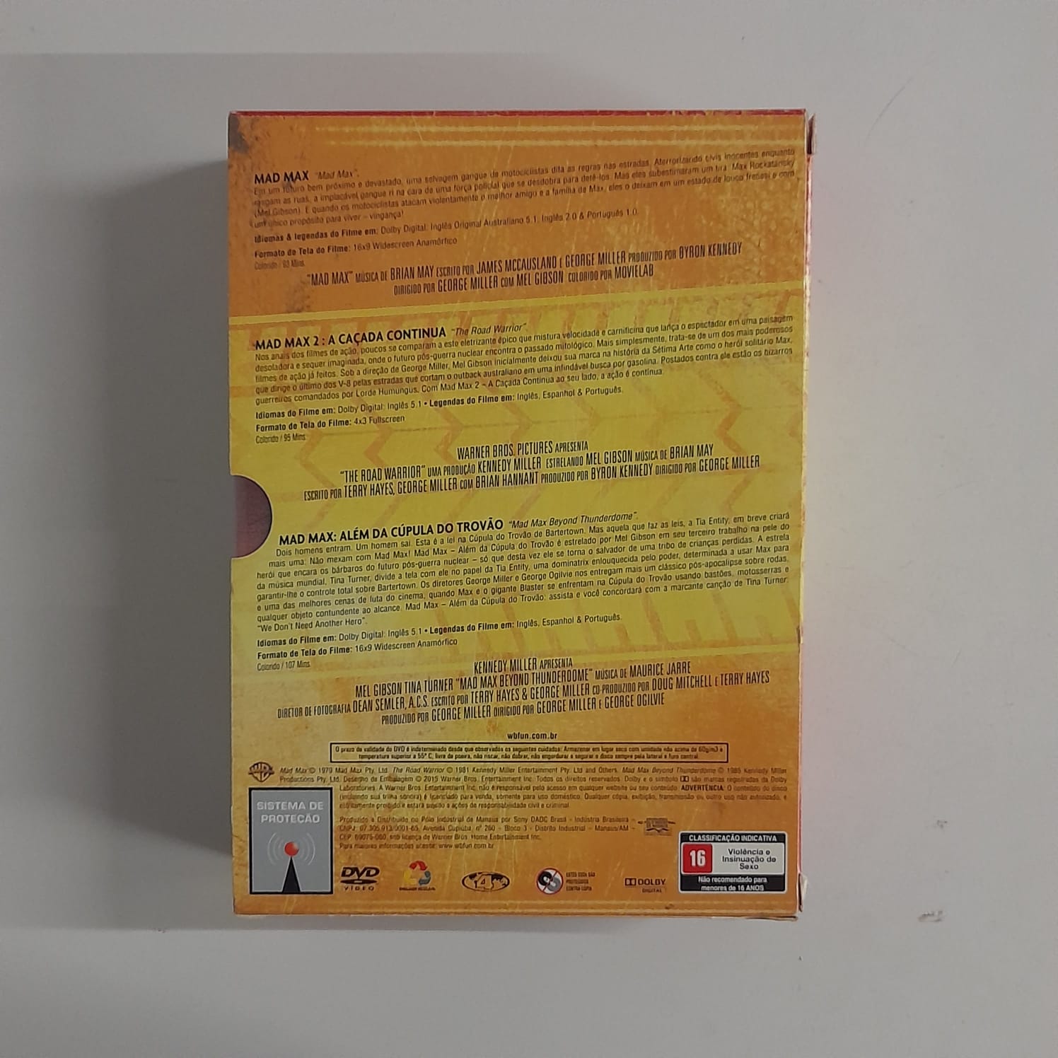 Box DVDs Coleção Mad Max (3 DVDs) - Imagem 2