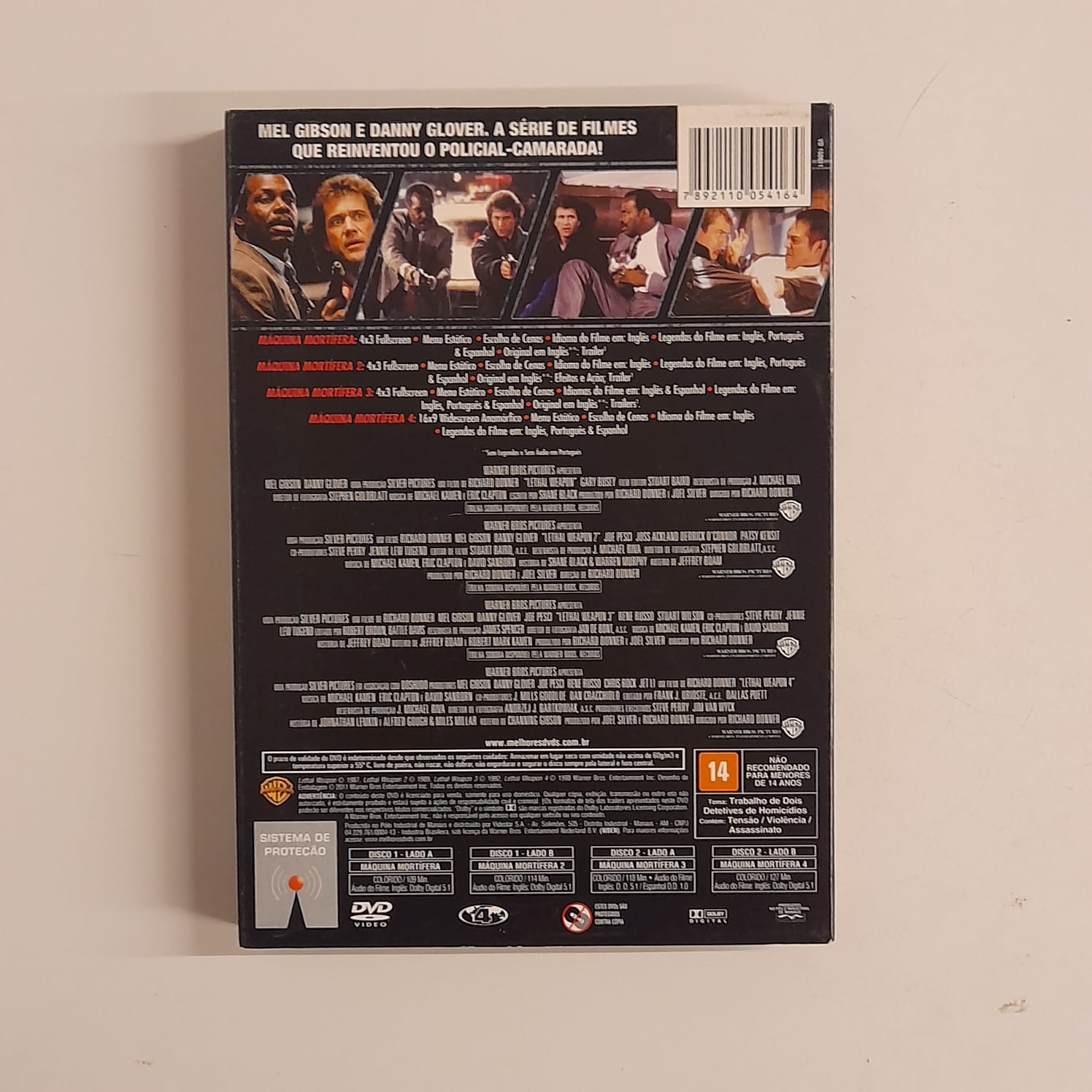 Box DVDs Coleção Maquina Mortífera - Duplo - Imagem 2