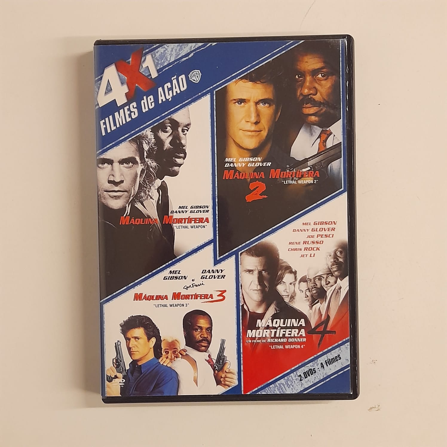 Box DVDs Coleção Maquina Mortífera - Duplo - Imagem 3