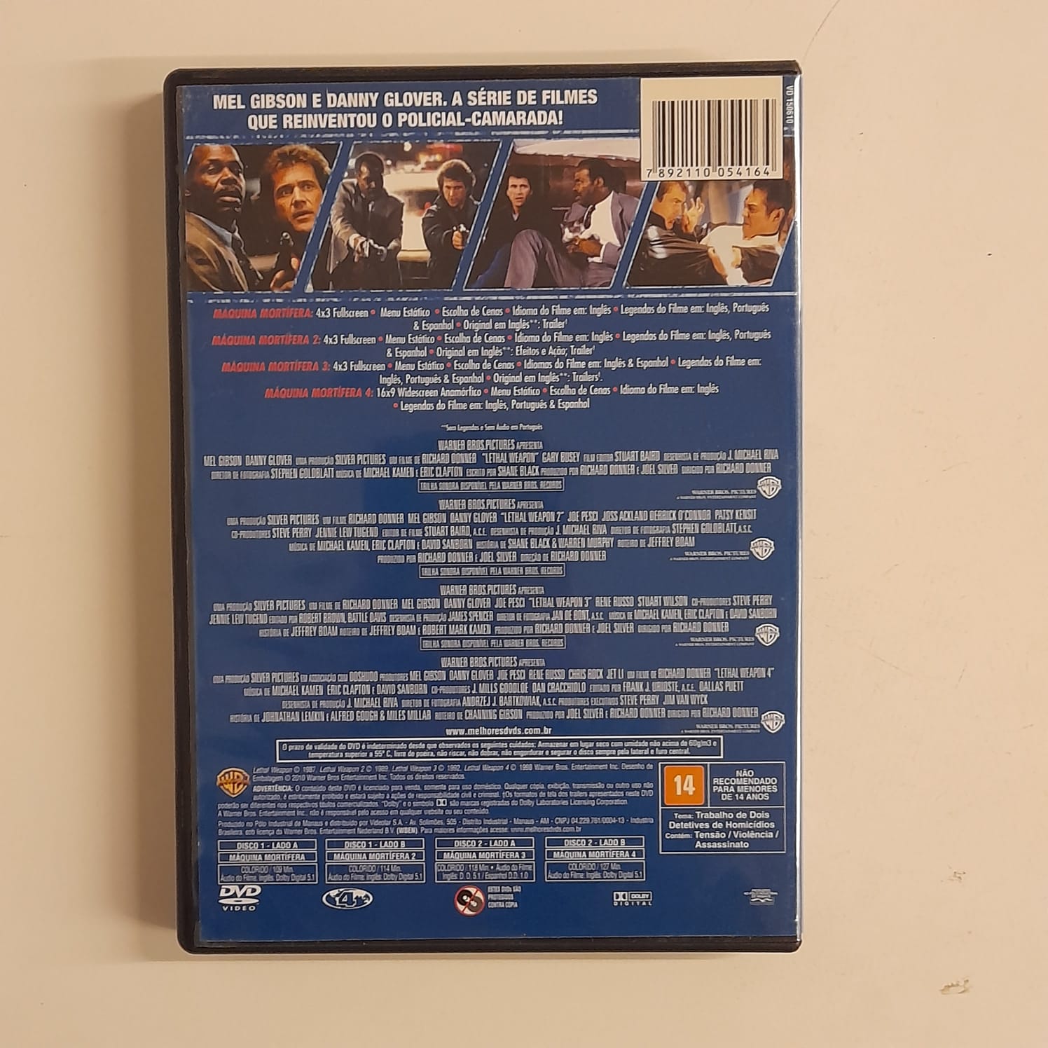 Box DVDs Coleção Maquina Mortífera - Duplo - Imagem 4