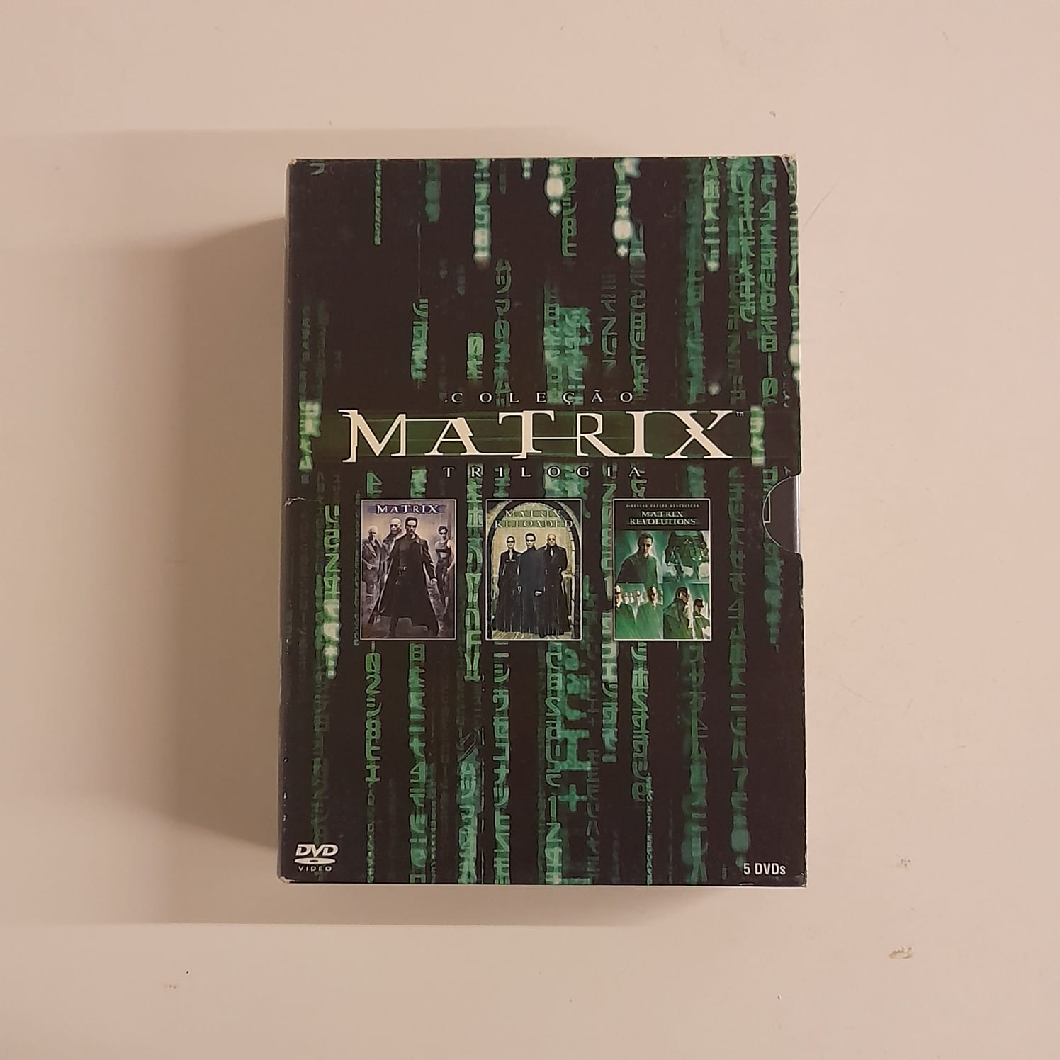 Box DVDs Matrix Trilogia (5 DVDs)