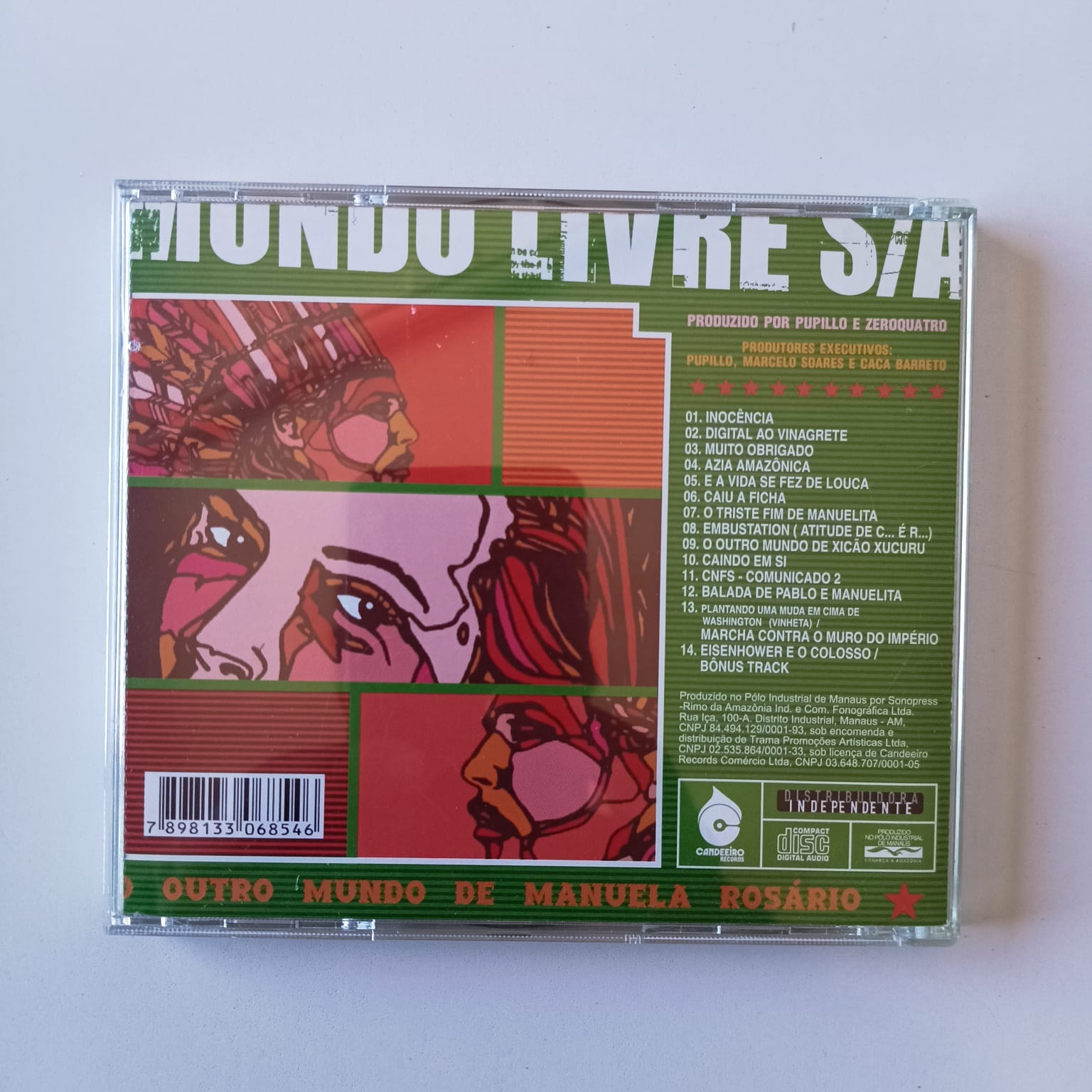 CD Mundo Livre S/A - O Outro Mundo de Manuela Rosário - Imagem 2