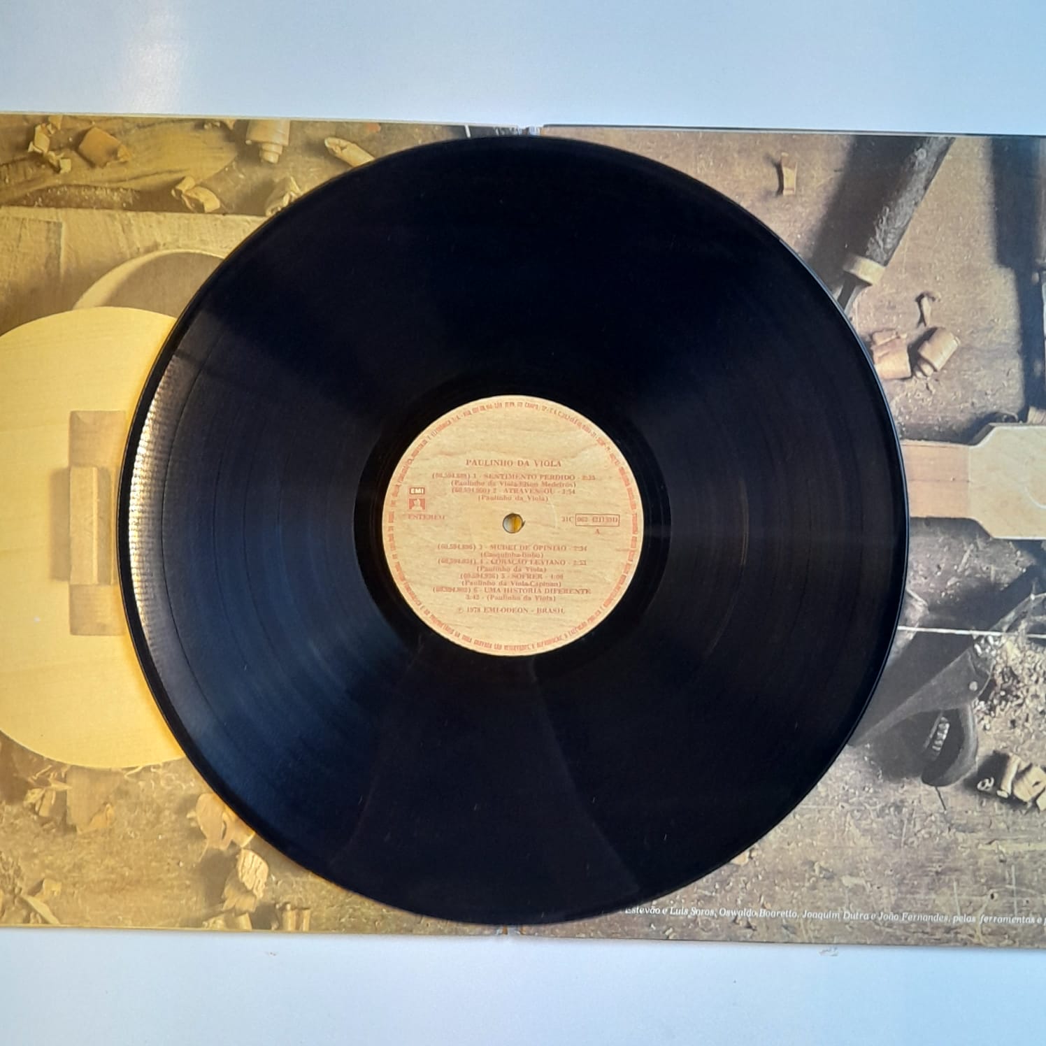 LP Paulinho Da Viola – Paulinho Da Viola (1978) - Imagem 3