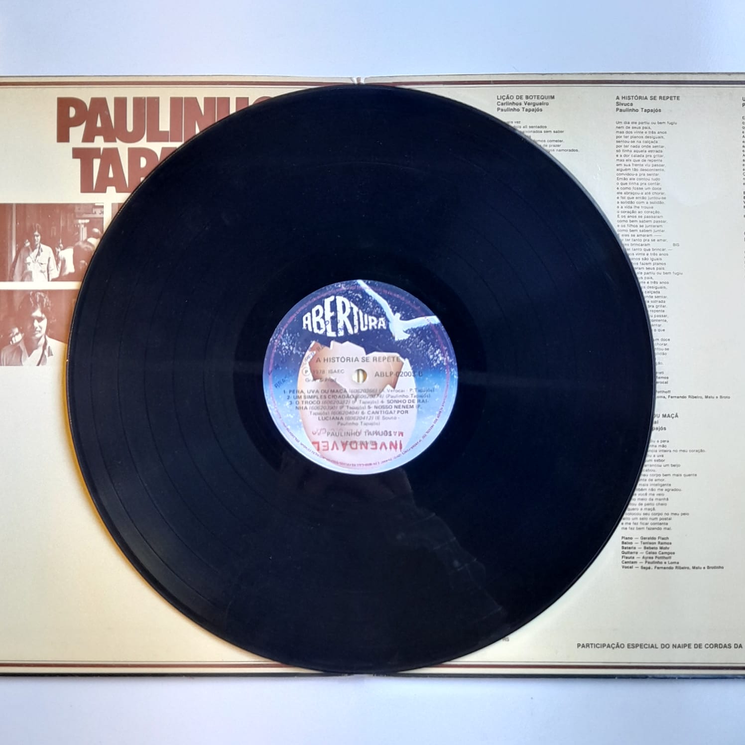 LP Paulinho Tapajós – A História Se Repete - Imagem 4