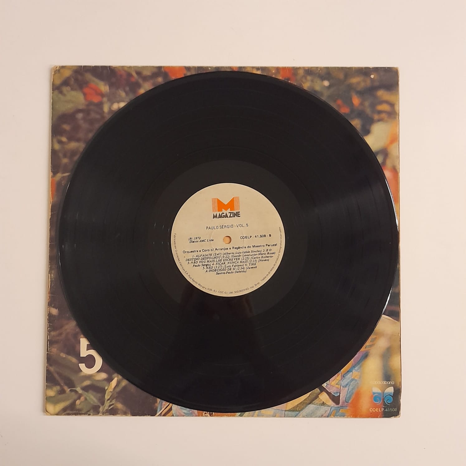 LP Paulo Sérgio – Paulo Sérgio Vol. 5 - Imagem 4