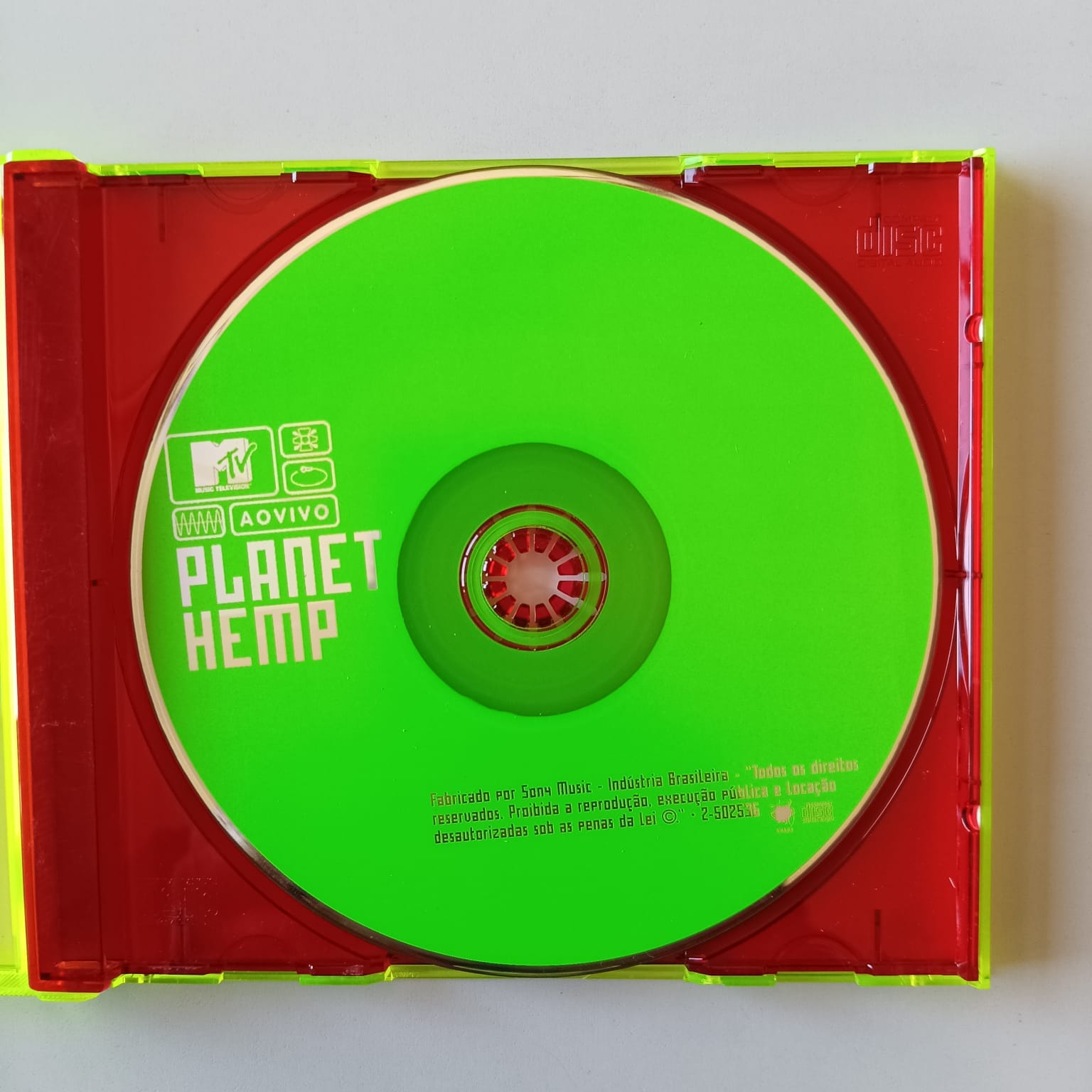 CD Planet Hemp - MTV Ao Vivo - Imagem 3