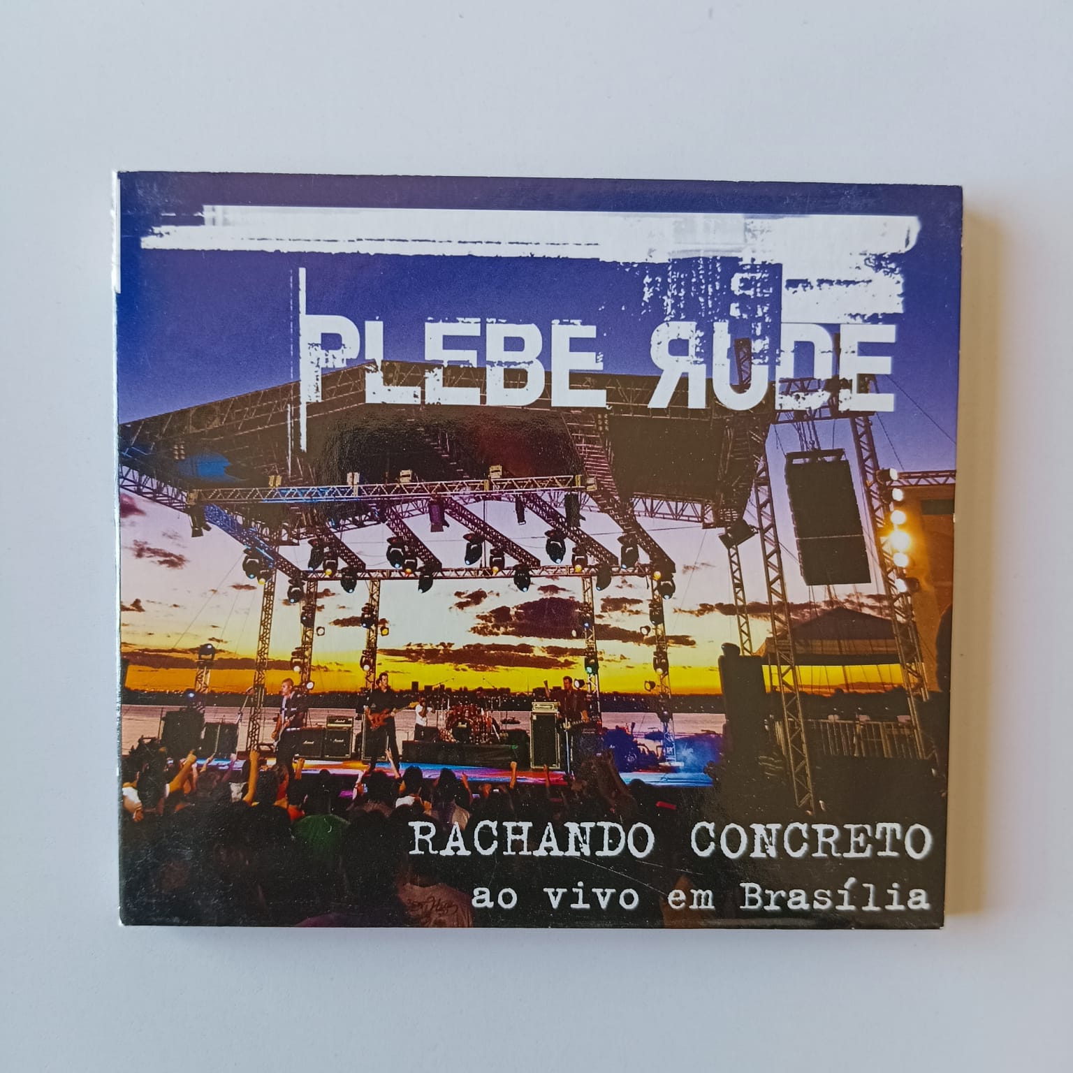 CD Plebe Rude - Rachando Concreto Ao Vivo em Brasília