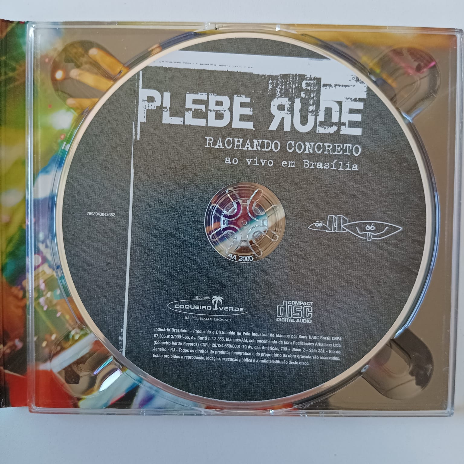 CD Plebe Rude - Rachando Concreto Ao Vivo em Brasília - Imagem 3