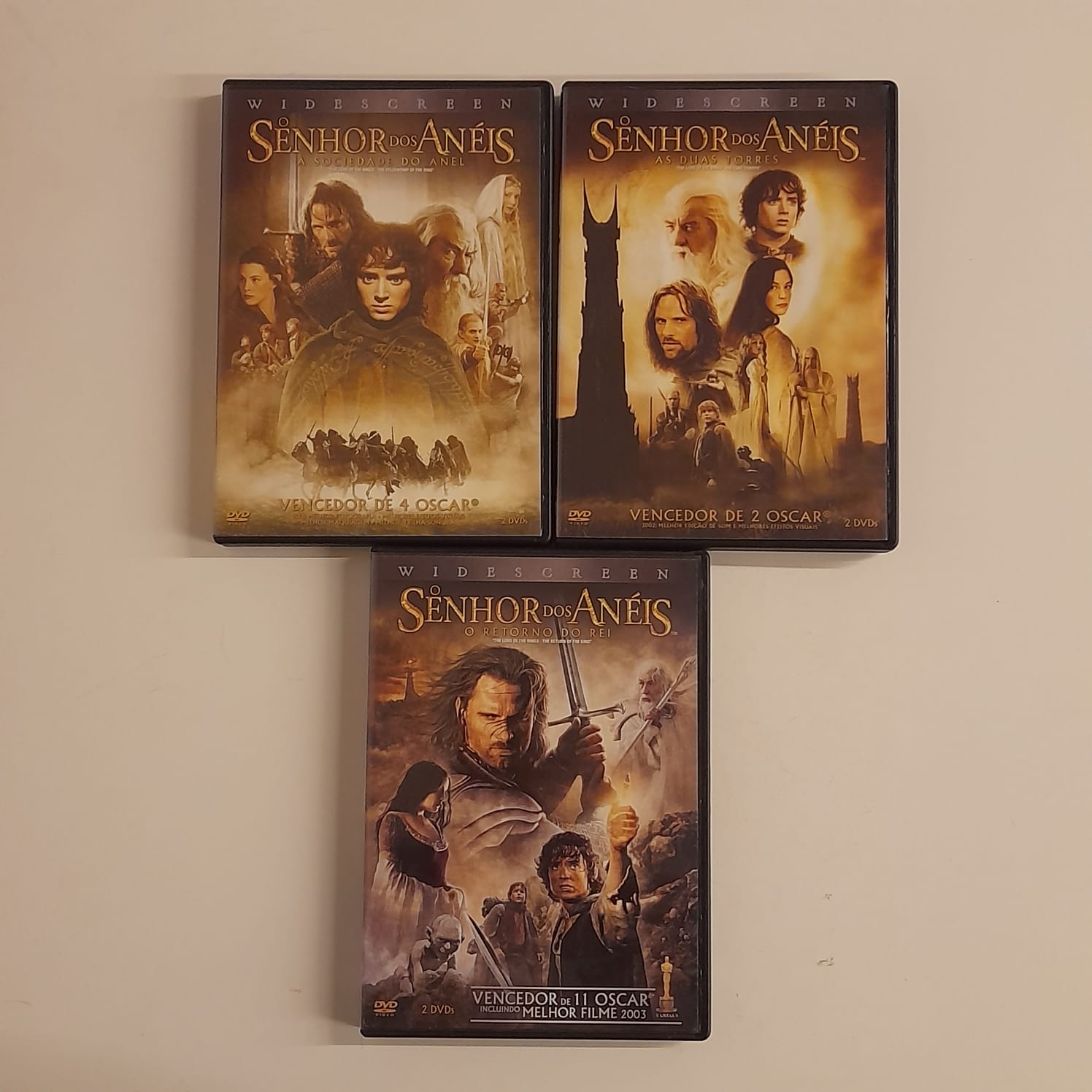 Box DVDs Trilogia Senhor Dos Anéis (6 DVDs) - Imagem 3