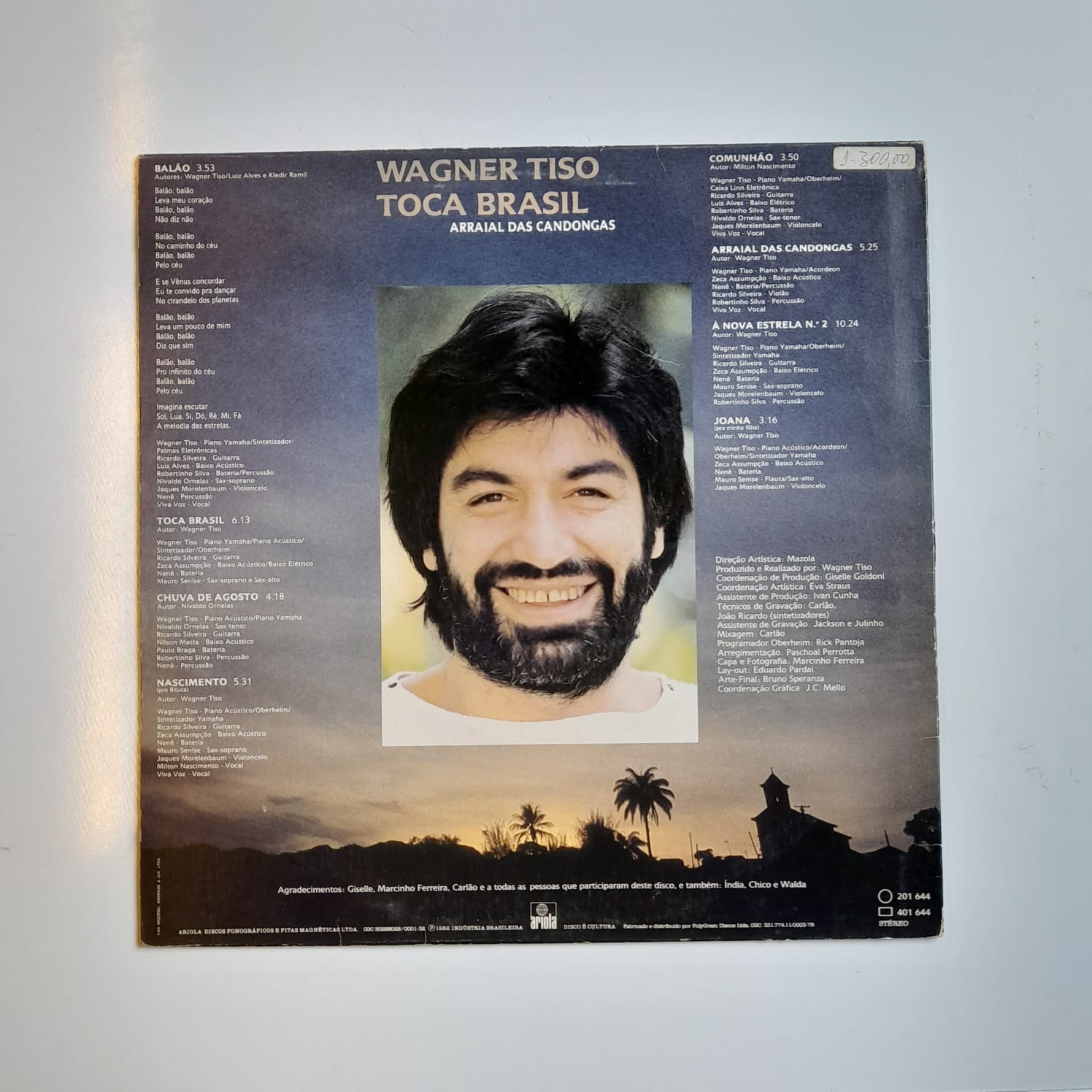 LP Wagner Tiso – Toca Brasil (Arraial Das Candongas) - Imagem 2