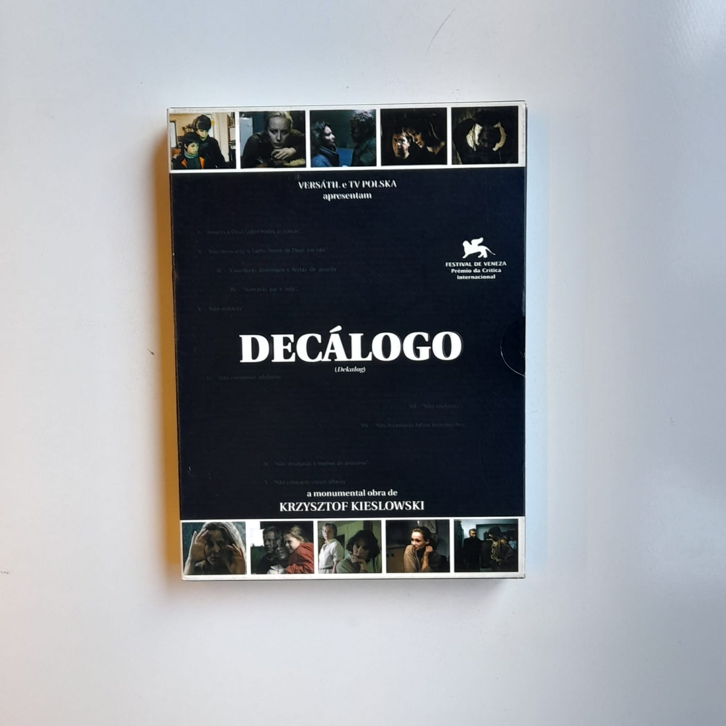 Box DVDs Decálogo - A Monumental Obra de Krzysztof Kieslowski (4 DVDs)