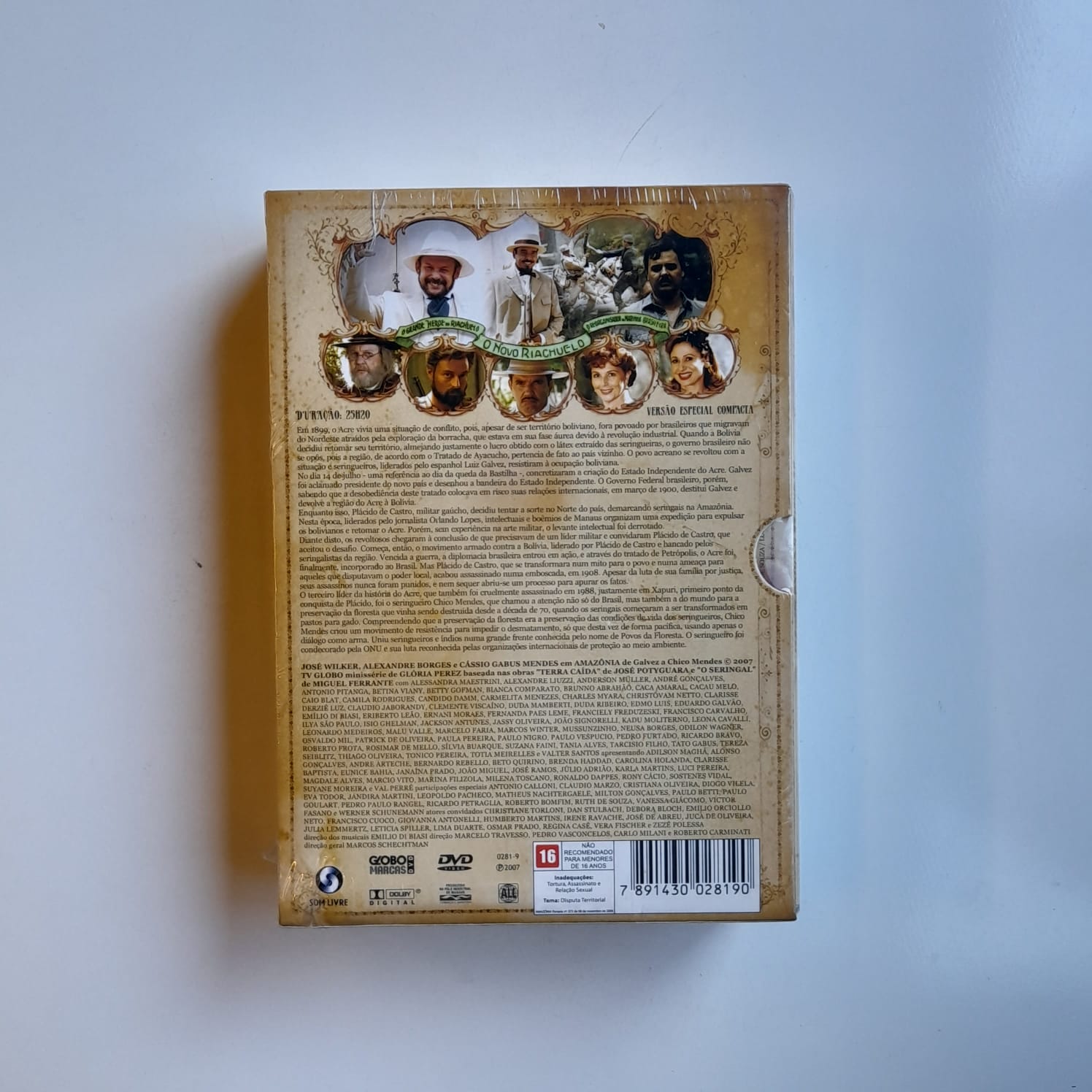 Box DVDs Amazônia Minissérie - Lacrado (7 DVDs) - Imagem 2