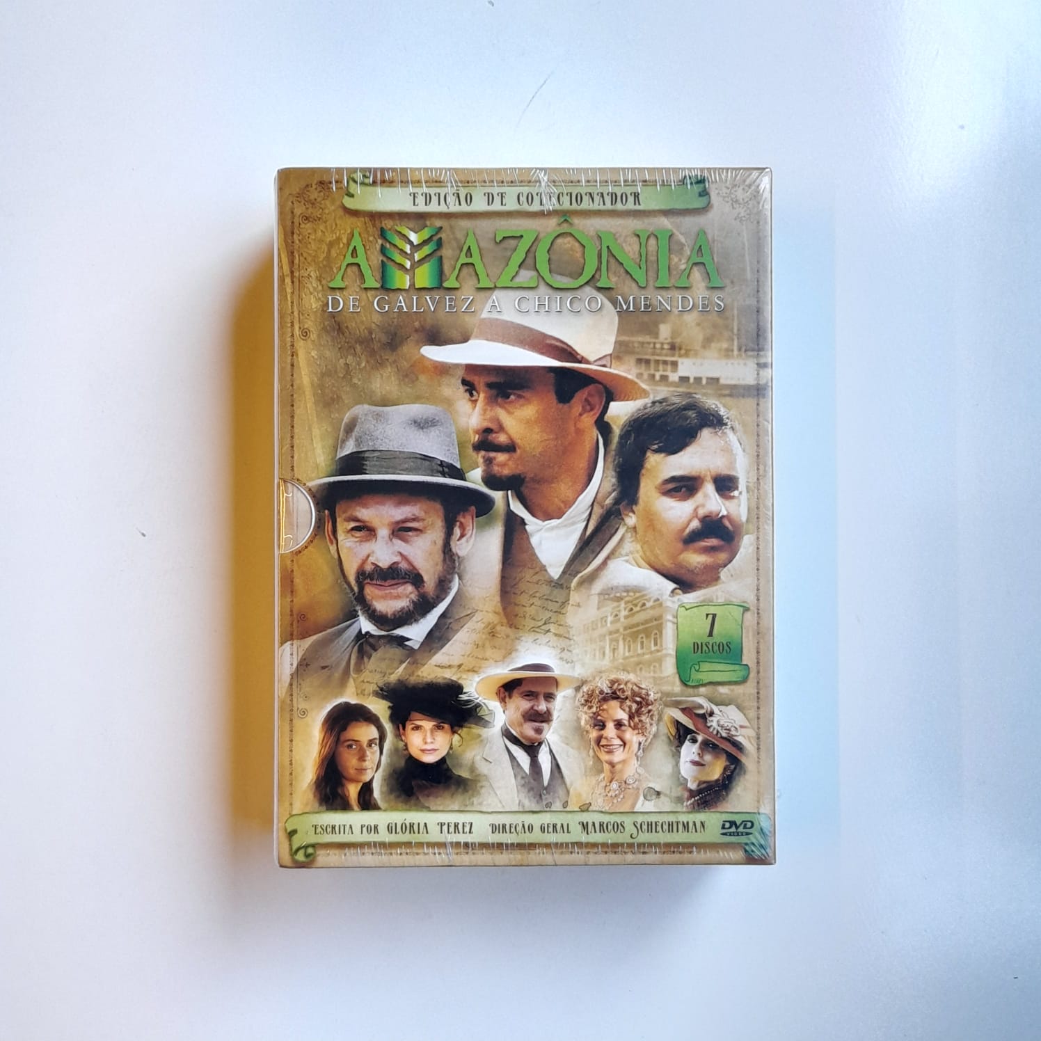 Box DVDs Amazônia Minissérie - Lacrado (7 DVDs)