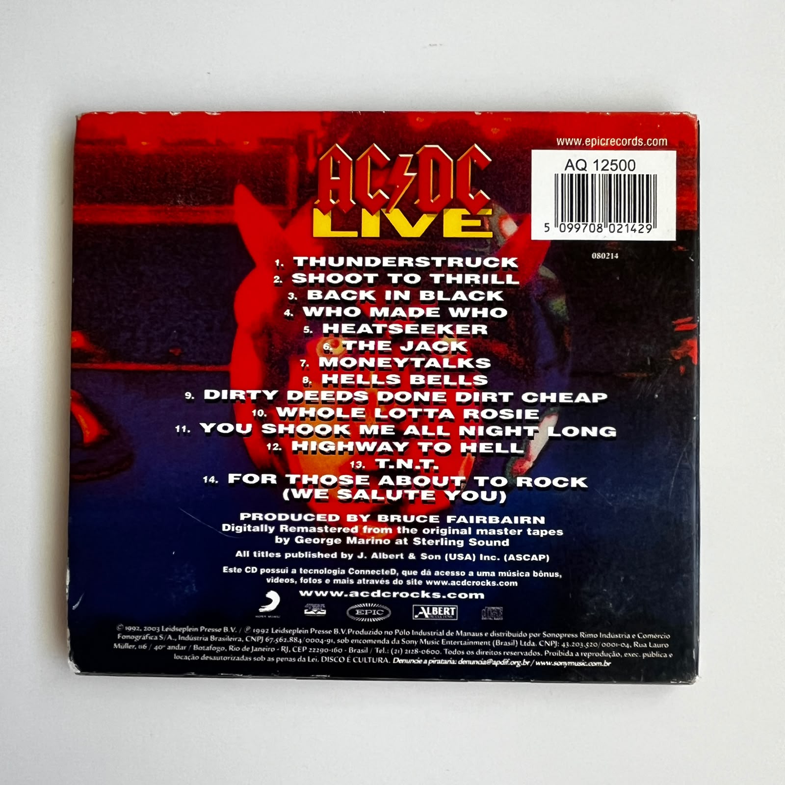 CD AC/DC - Live - Imagem 2