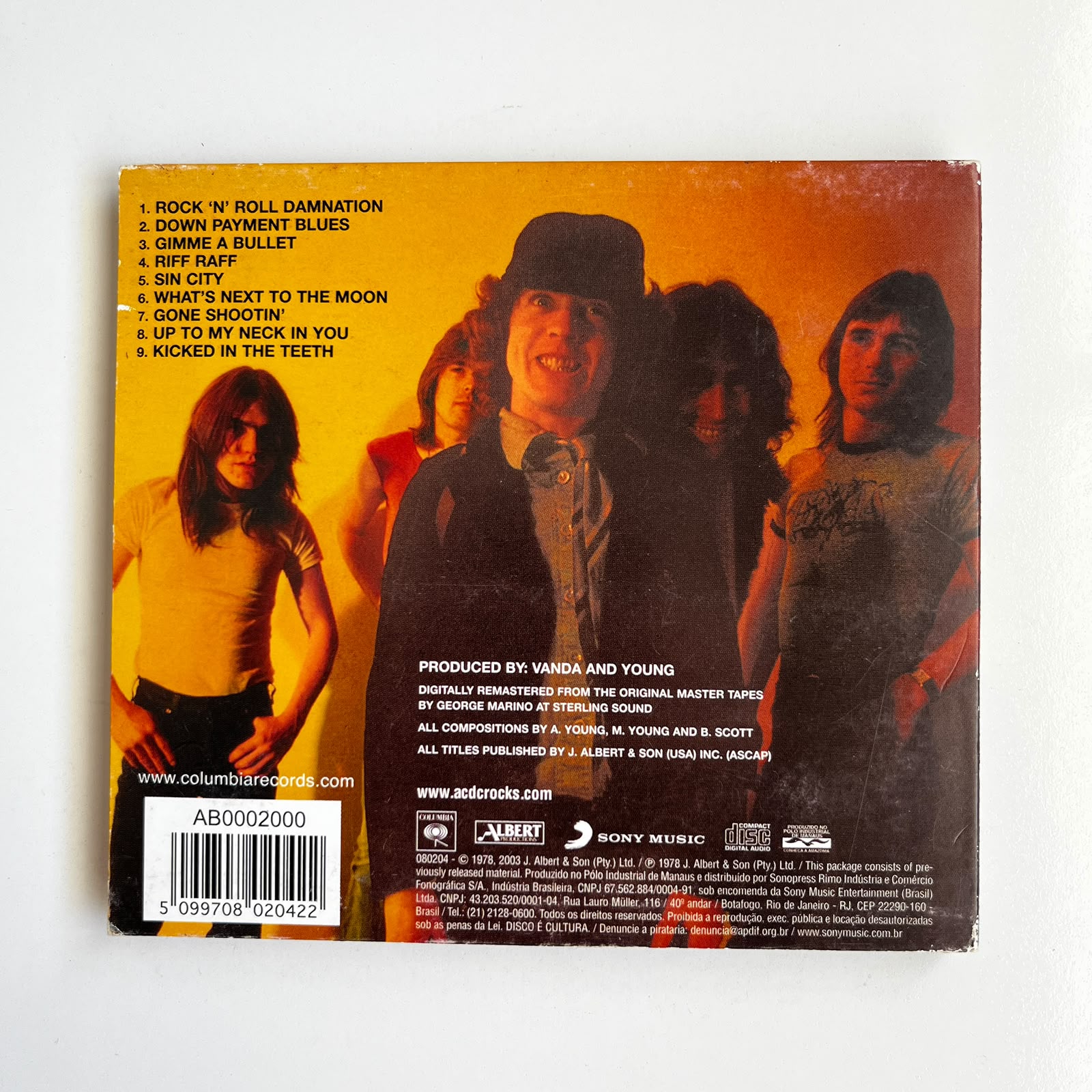 CD AC/DC - Powerage - Imagem 3
