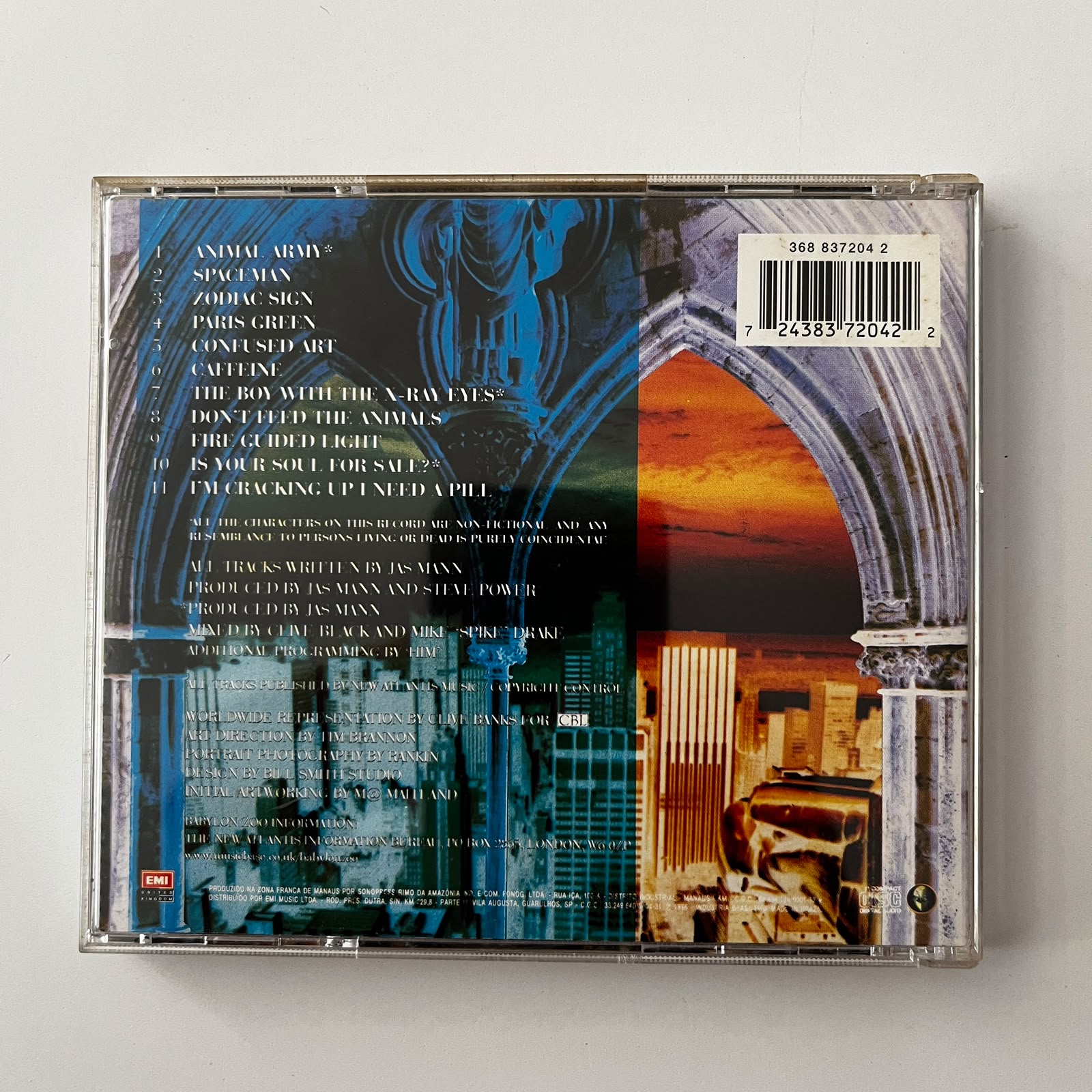CD Babylon Zoo – The Boy With The X-Ray Eyes - Imagem 2
