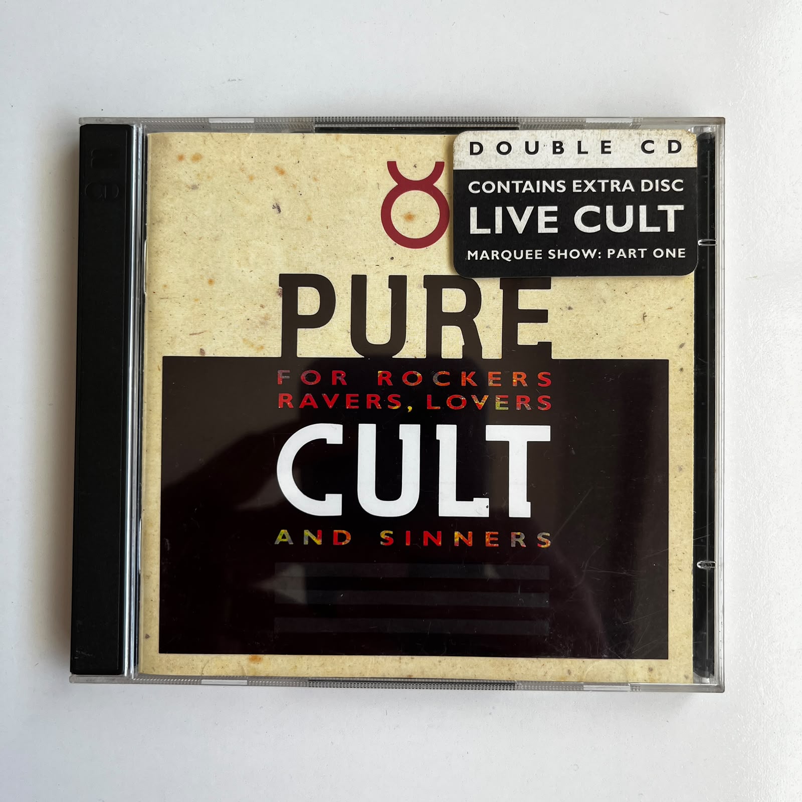 CD The Cult – Pure Cult (For Rockers, Ravers, Lovers And Sinners) - Duplo Importado