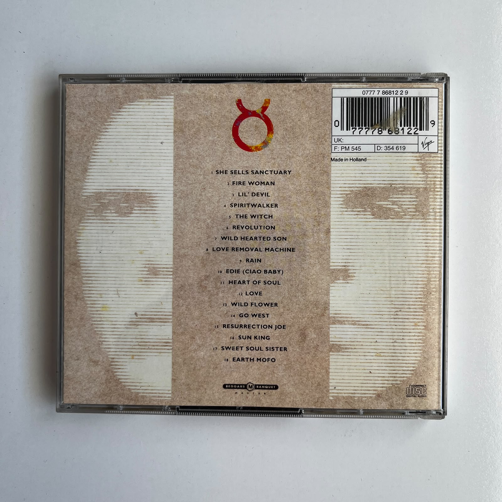 CD The Cult – Pure Cult (For Rockers, Ravers, Lovers And Sinners) - Duplo Importado - Imagem 2