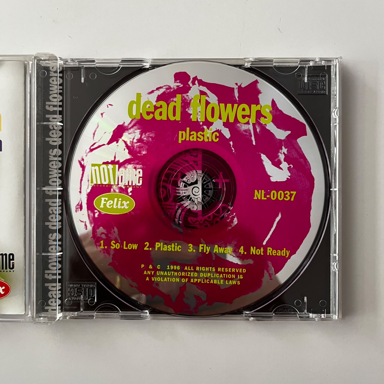 CD Single Dead Flowers – Plastic - Importado - Imagem 3