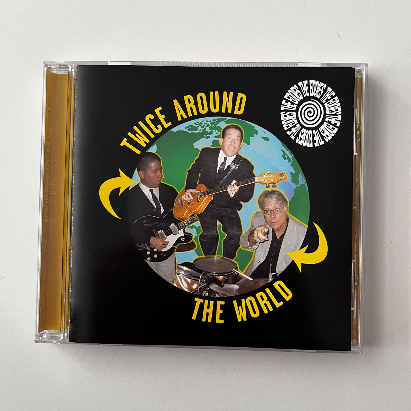 CD The Eddies – Twice Around The World - Importado
