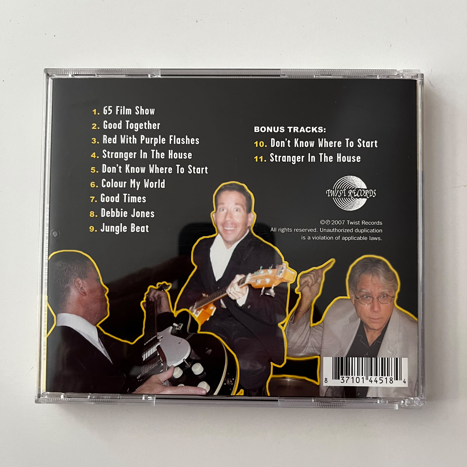 CD The Eddies – Twice Around The World - Importado - Imagem 2