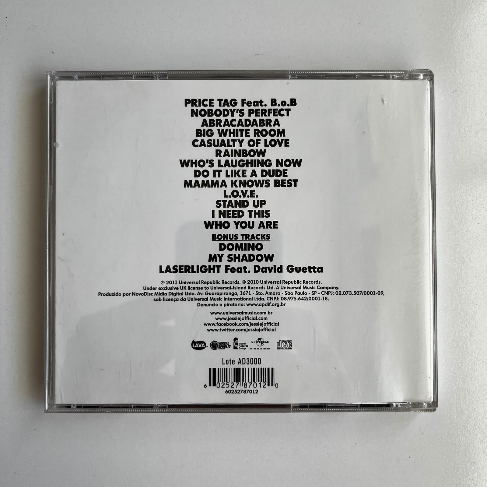 CD Jessie J – Who You Are - Imagem 2