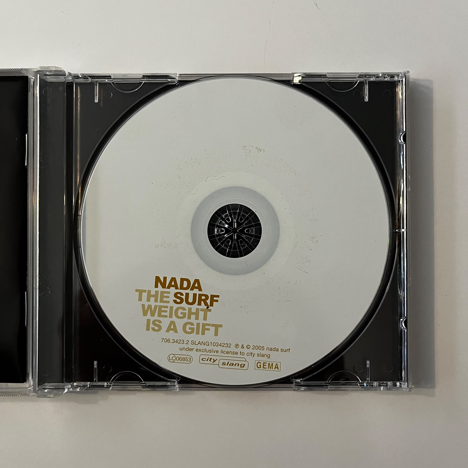 CD Nada Surf – The Weight Is A Gift - Importado - Imagem 3