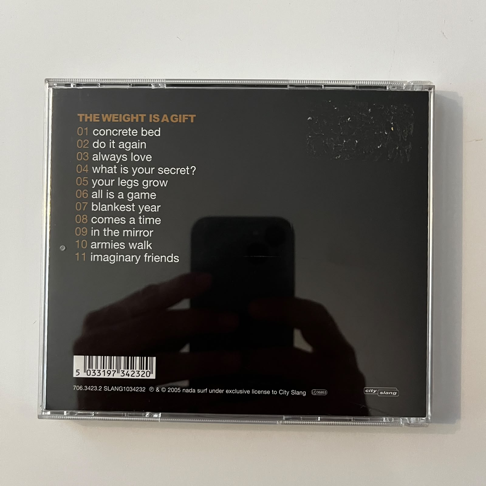 CD Nada Surf – The Weight Is A Gift - Importado - Imagem 2