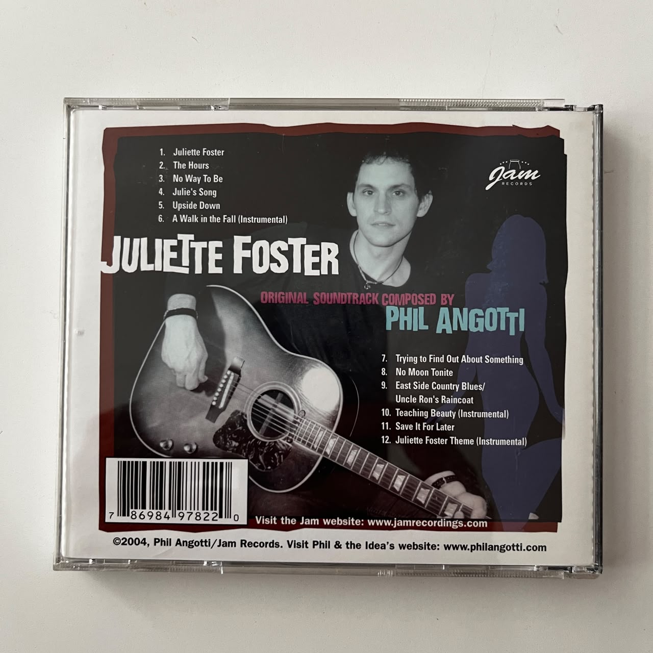 Phil Angotti – Juliette Foster (Trilha Sonora) - Importado - Imagem 2