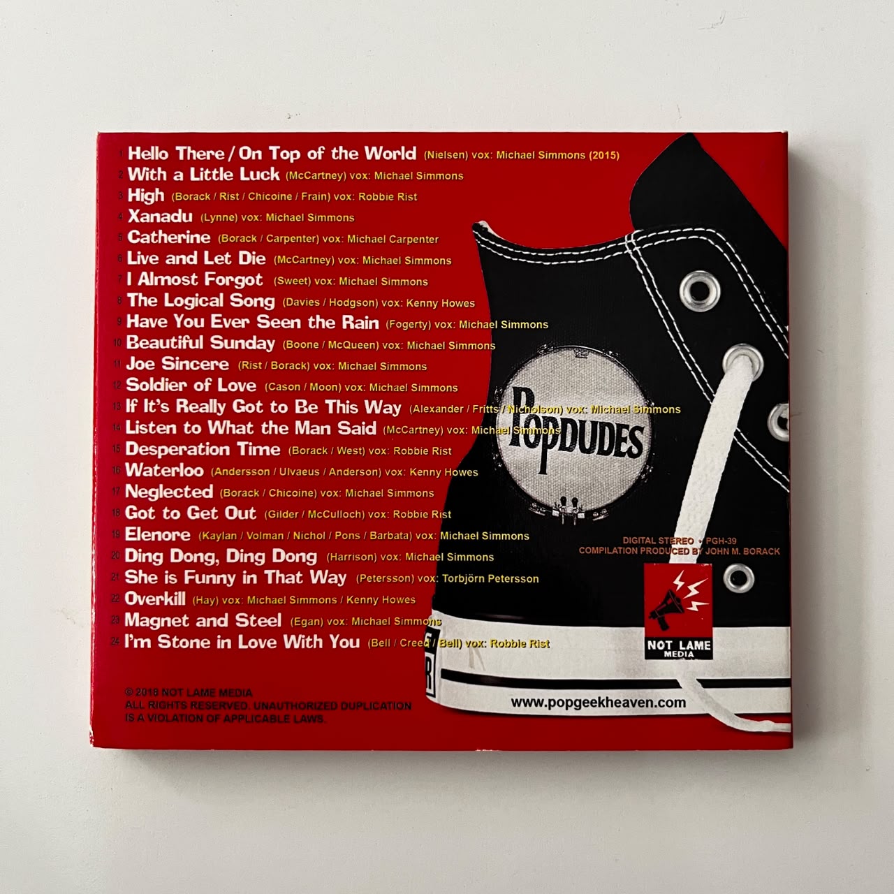 CD Popdudes – Maximum Rock Stupidity - Importado - Imagem 2
