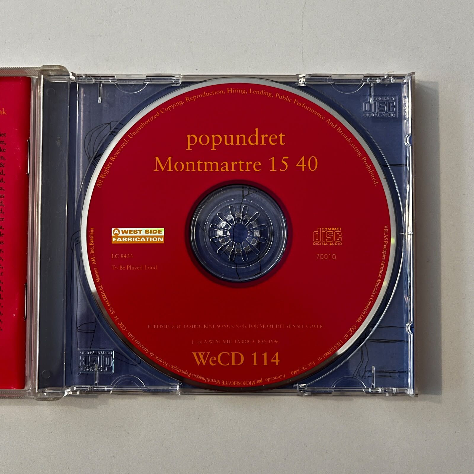 CD Popundret – Montmartre 15 40 - Imagem 2