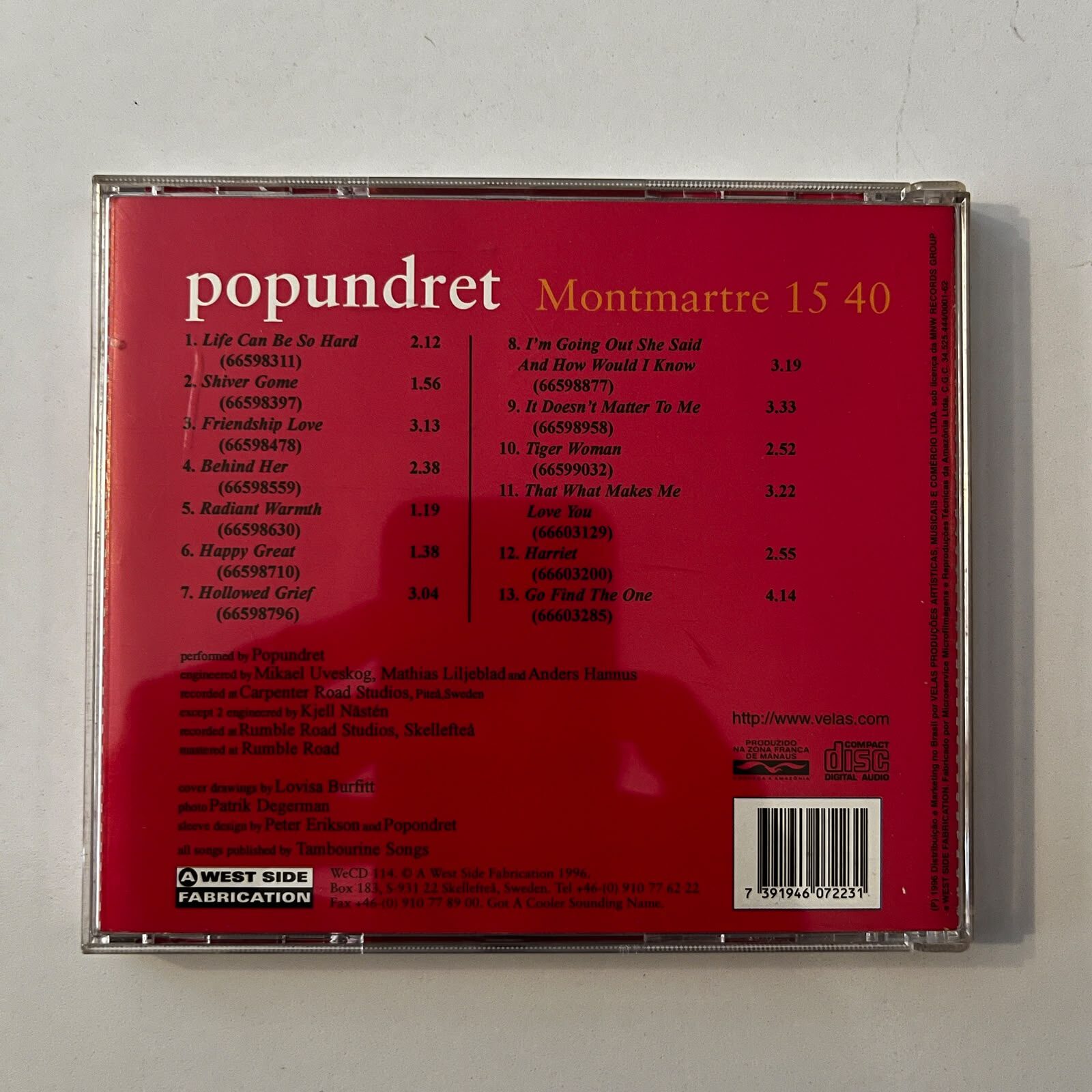 CD Popundret – Montmartre 15 40 - Imagem 3